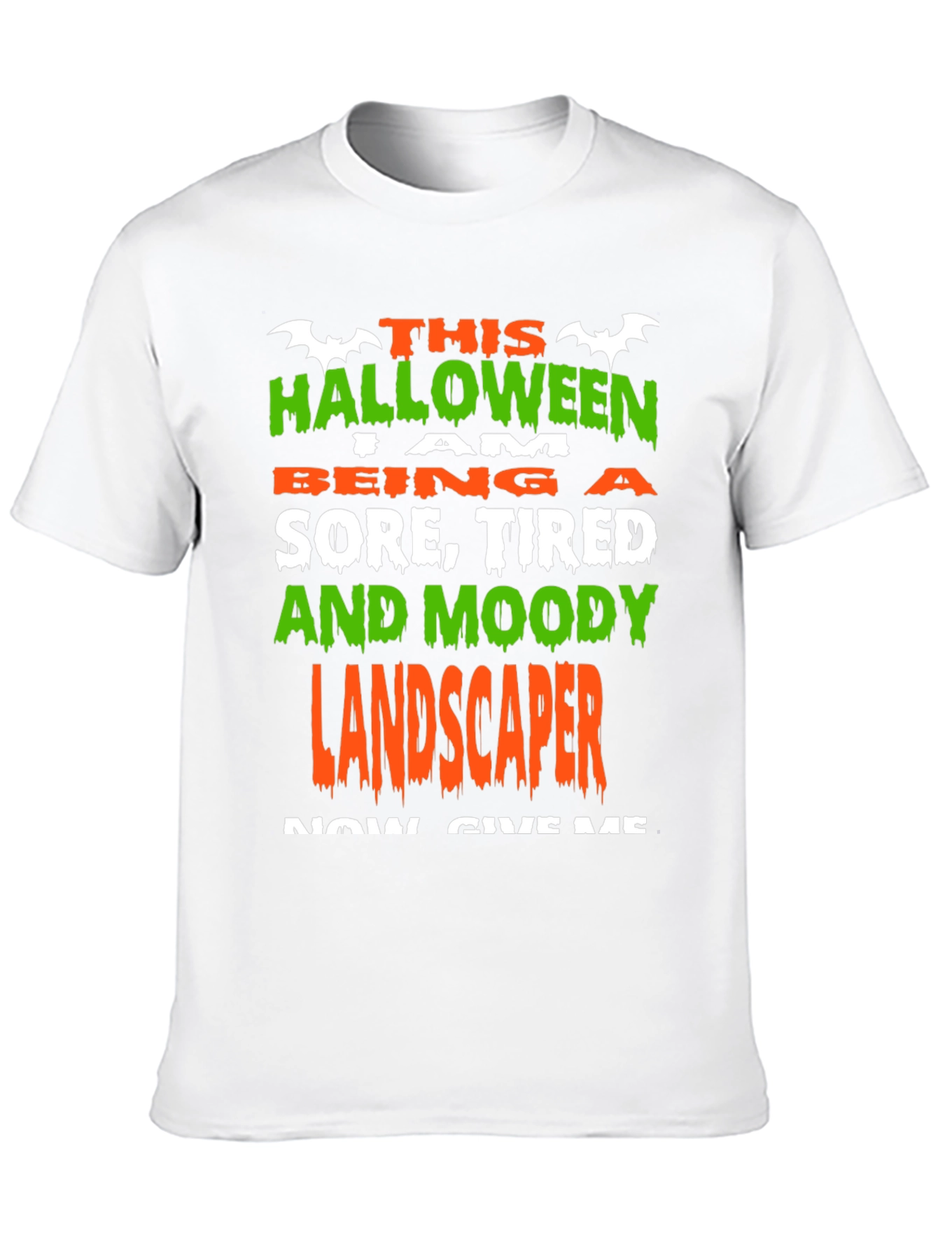 Funny Halloween Landscaper T-Shirt
