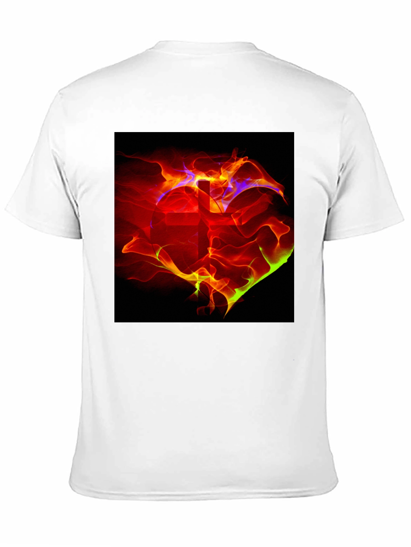 Fiery Cross Graphic Tee - Bold Christian Apparel