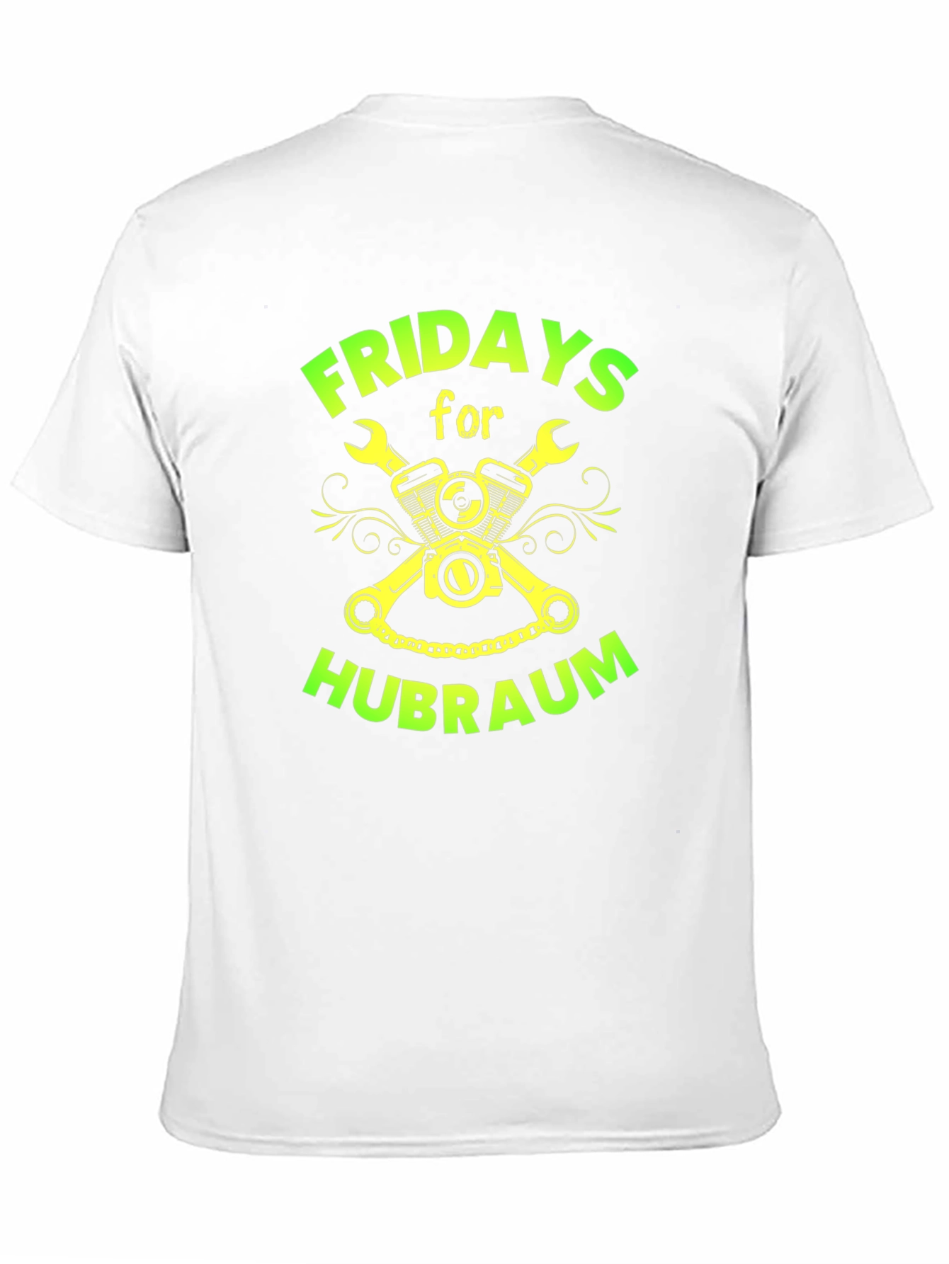 Fridays for Hubraum Black Graphic Tee