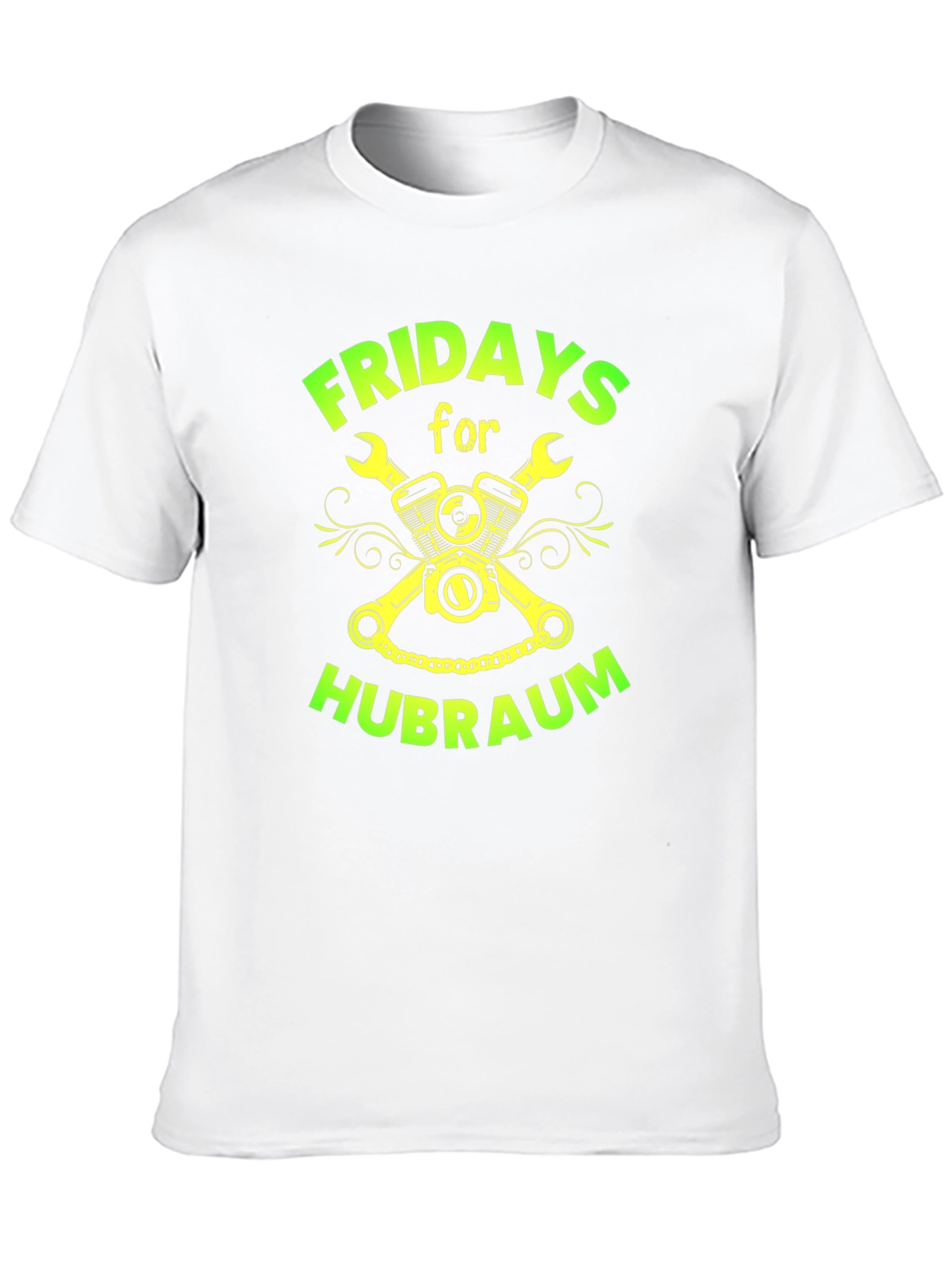Fridays for Hubraum Black Graphic Tee