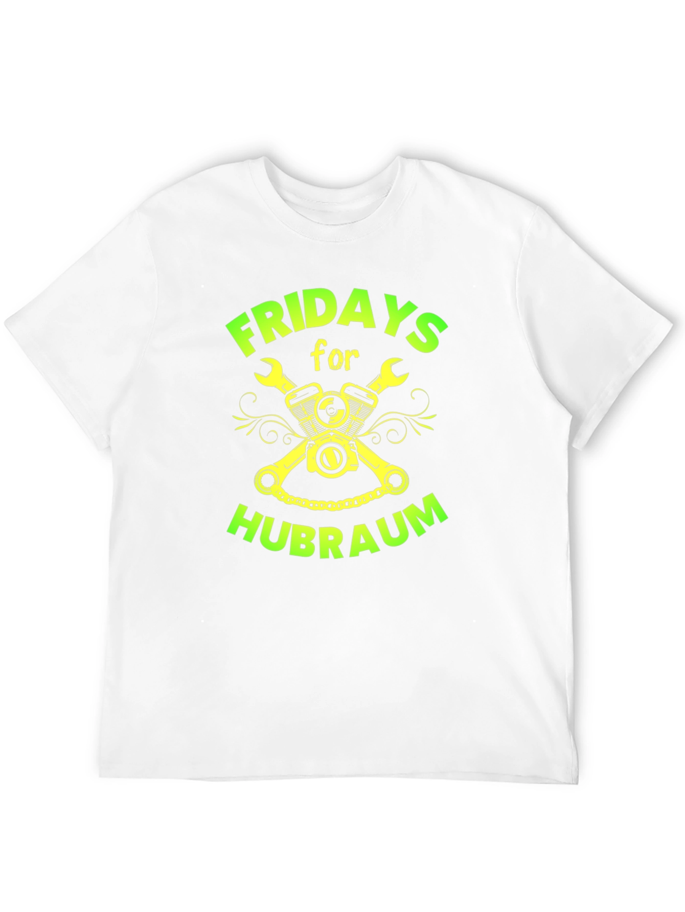Fridays for Hubraum Black Graphic Tee