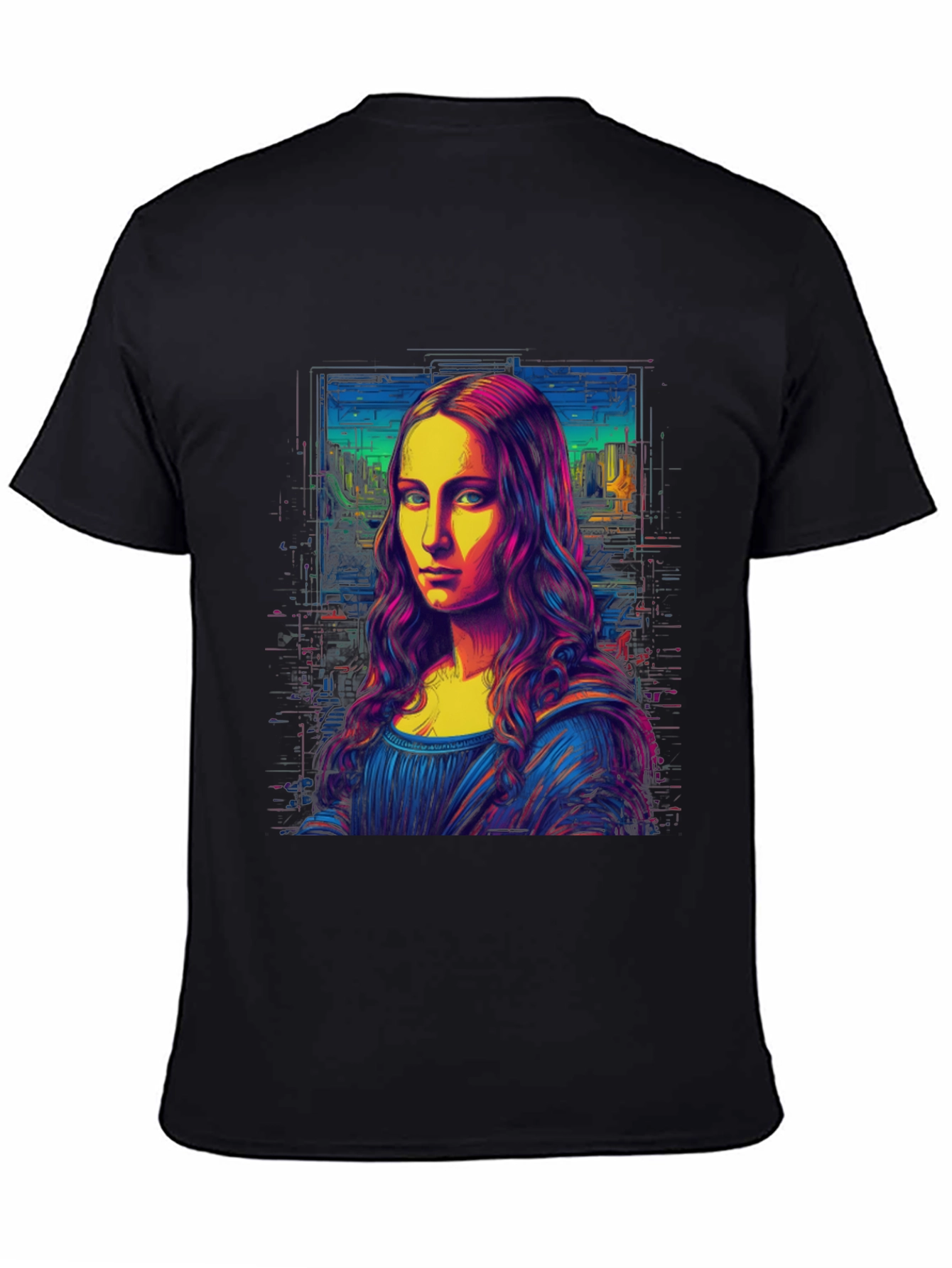 Mona Lisa Pop Art Graphic Tee