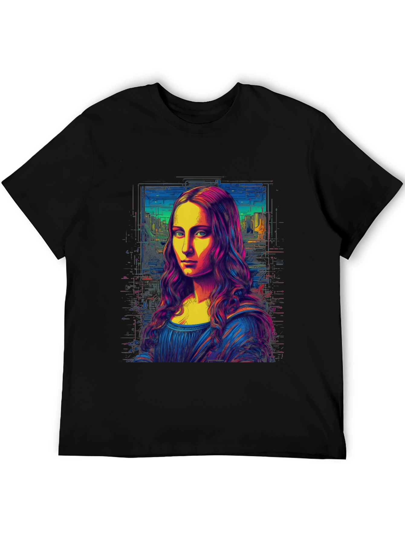 Mona Lisa Pop Art Graphic Tee