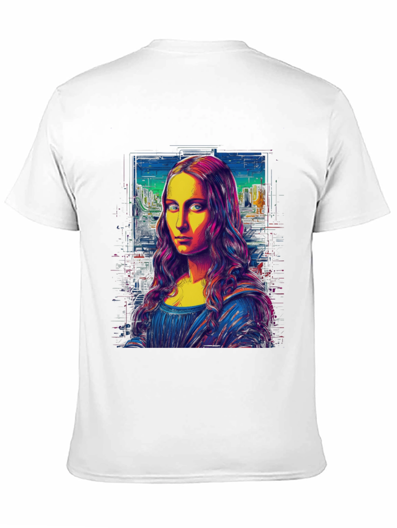 Mona Lisa Pop Art Graphic Tee