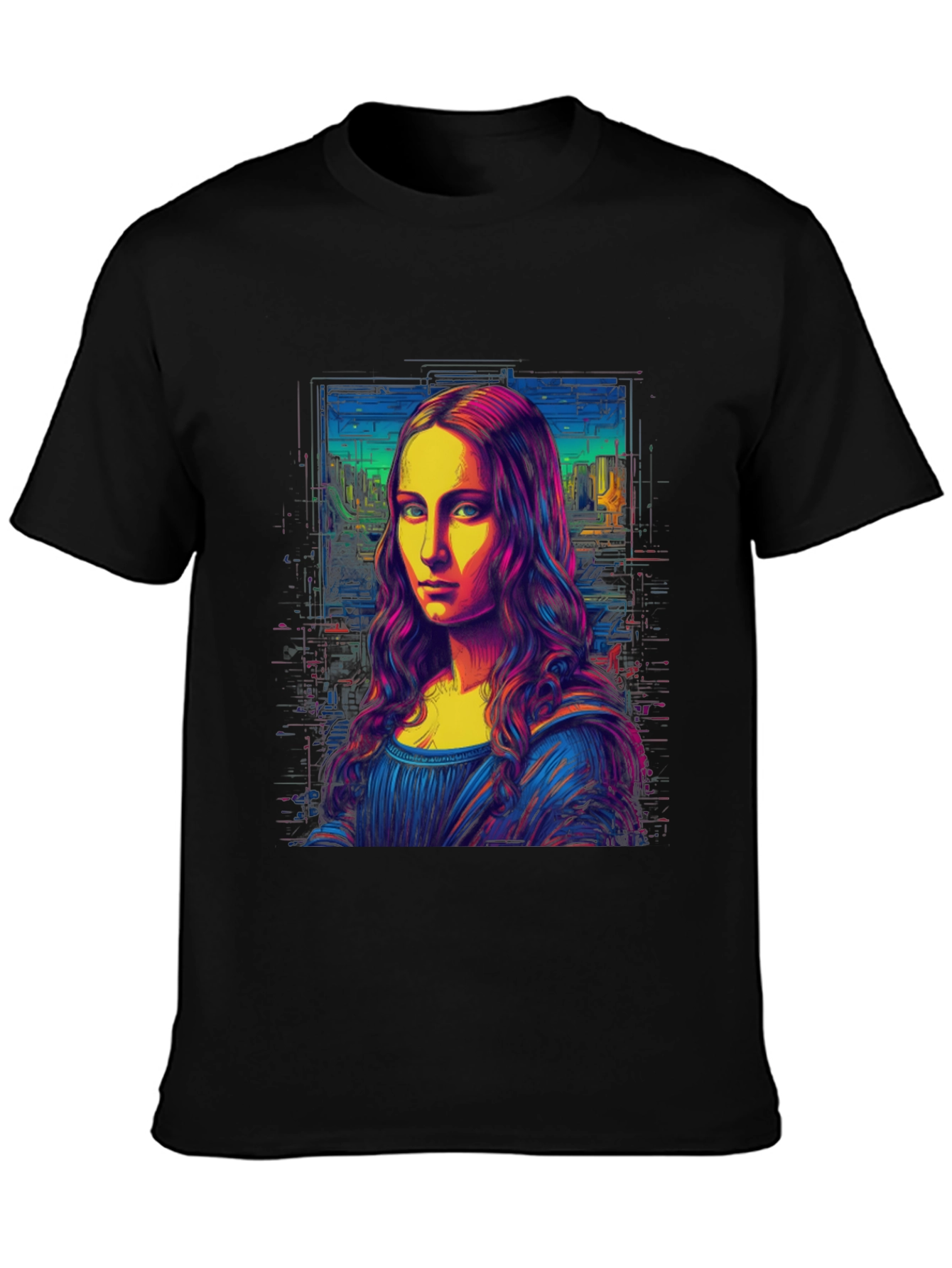 Mona Lisa Pop Art Graphic Tee