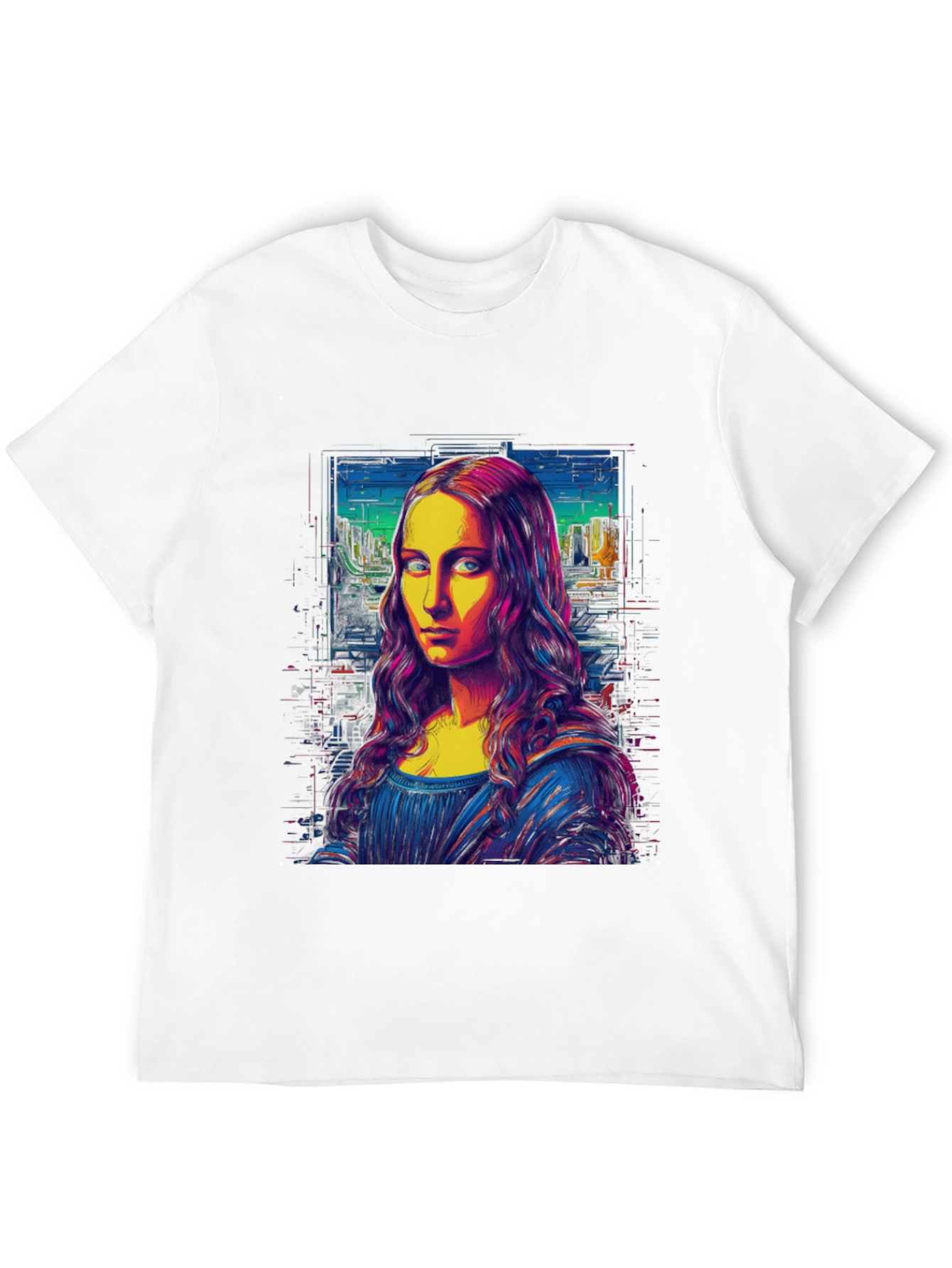 Mona Lisa Pop Art Graphic Tee