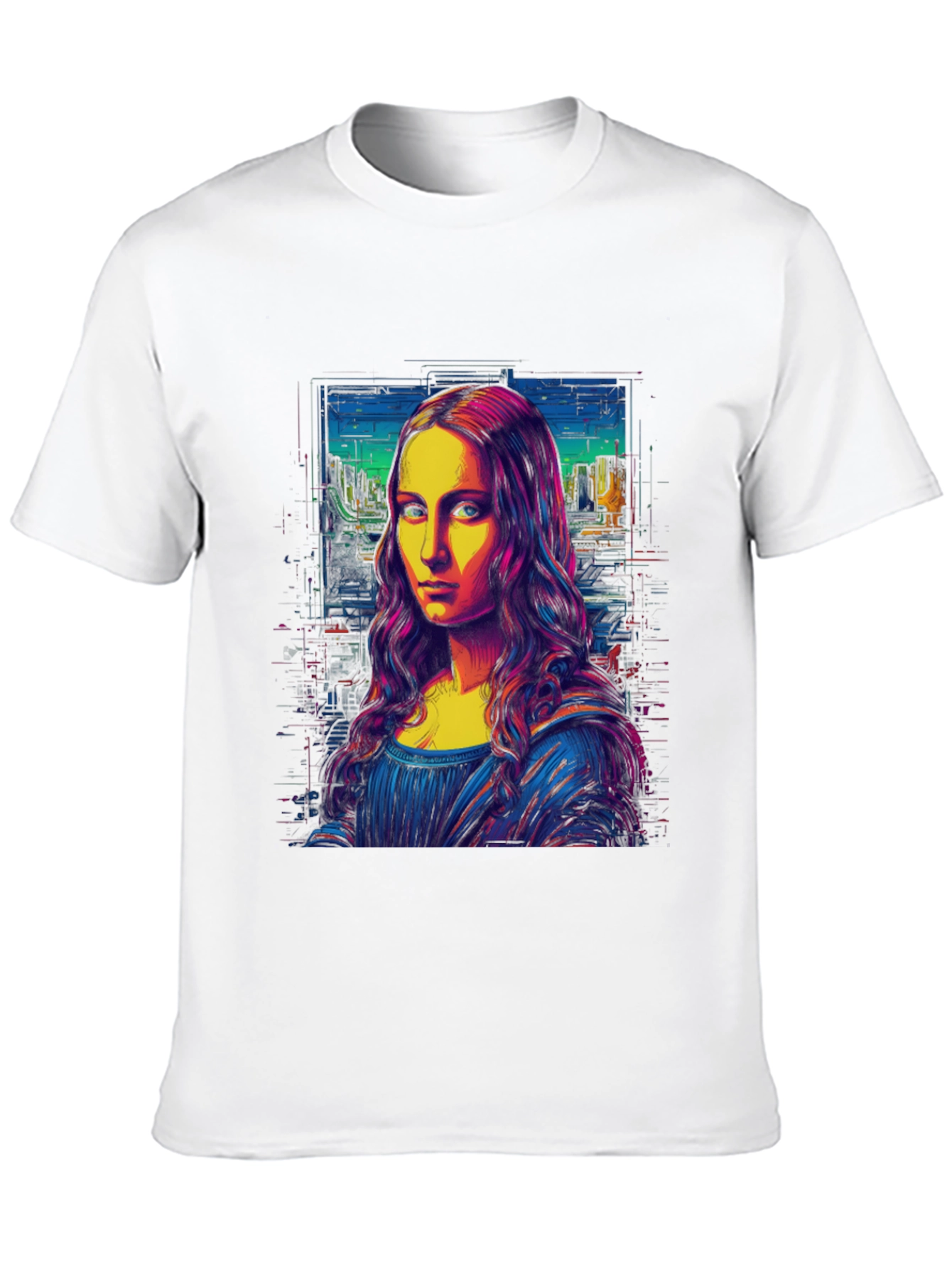 Mona Lisa Pop Art Graphic Tee