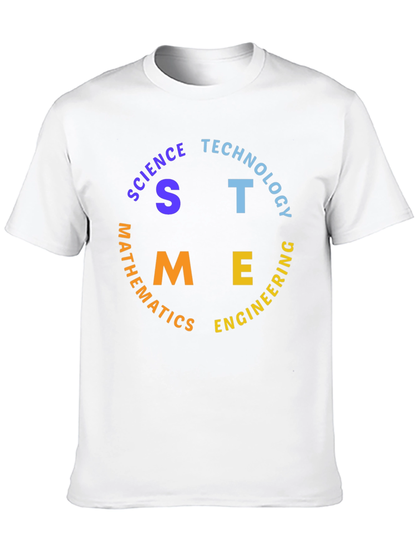 STEM Graphic T-Shirt - Science Tech Engineering Math Tee