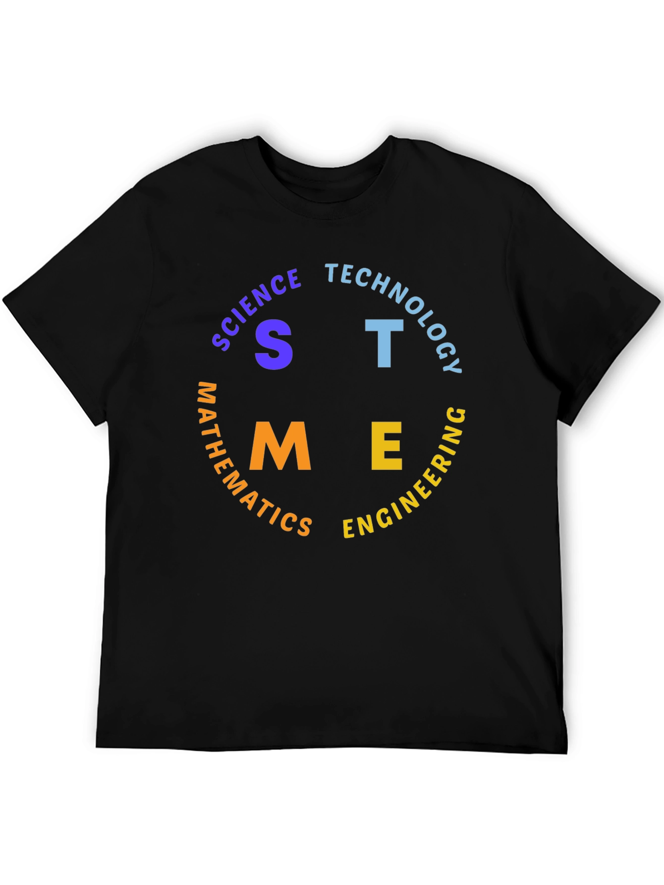 STEM Graphic T-Shirt - Science Tech Engineering Math Tee