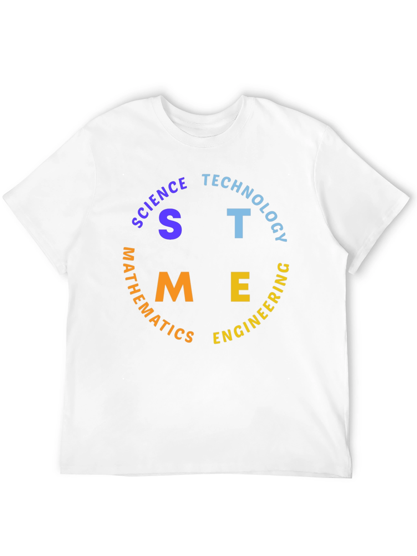 STEM Graphic T-Shirt - Science Tech Engineering Math Tee