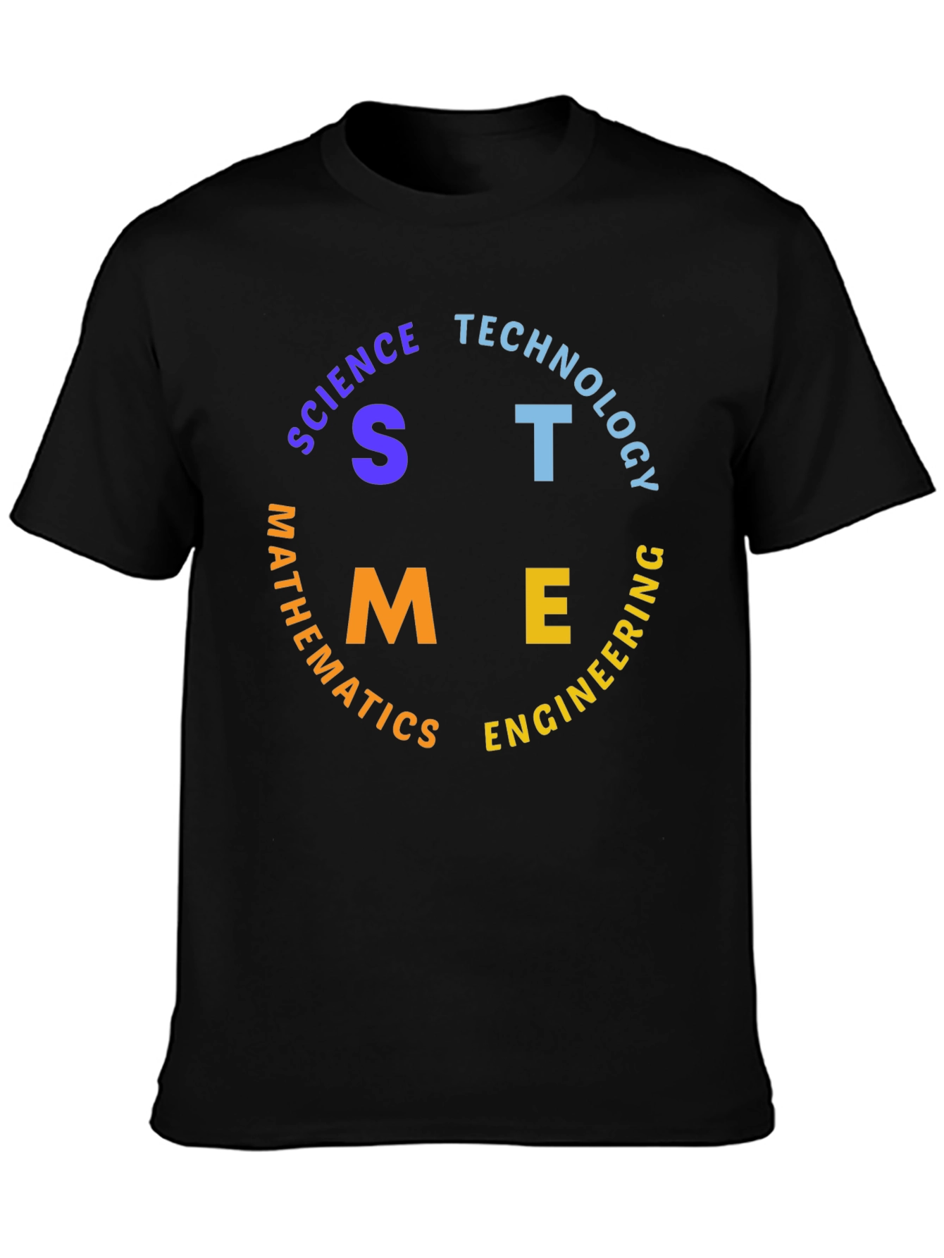 STEM Graphic T-Shirt - Science Tech Engineering Math Tee