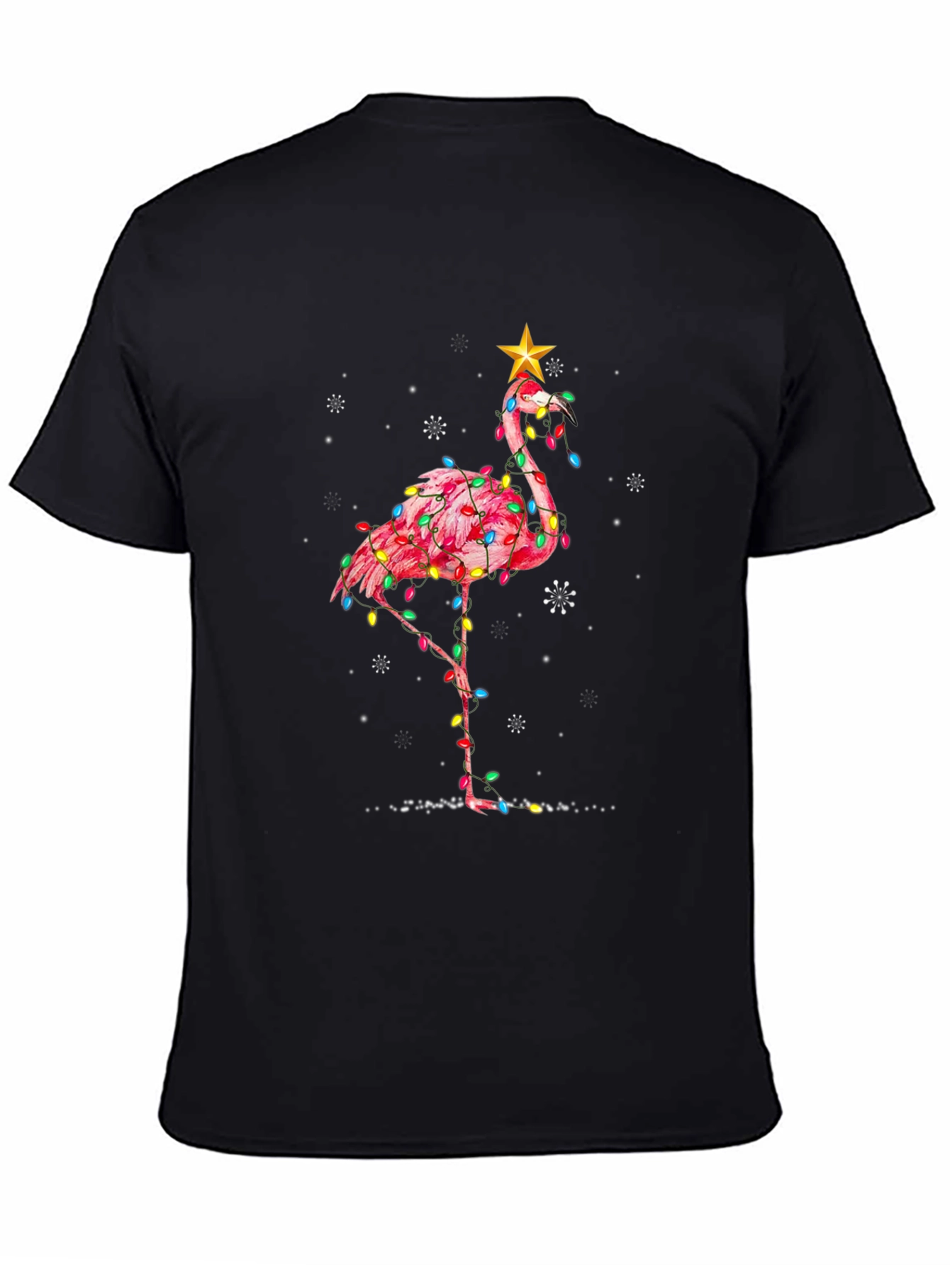 Festive Flamingo T-Shirt