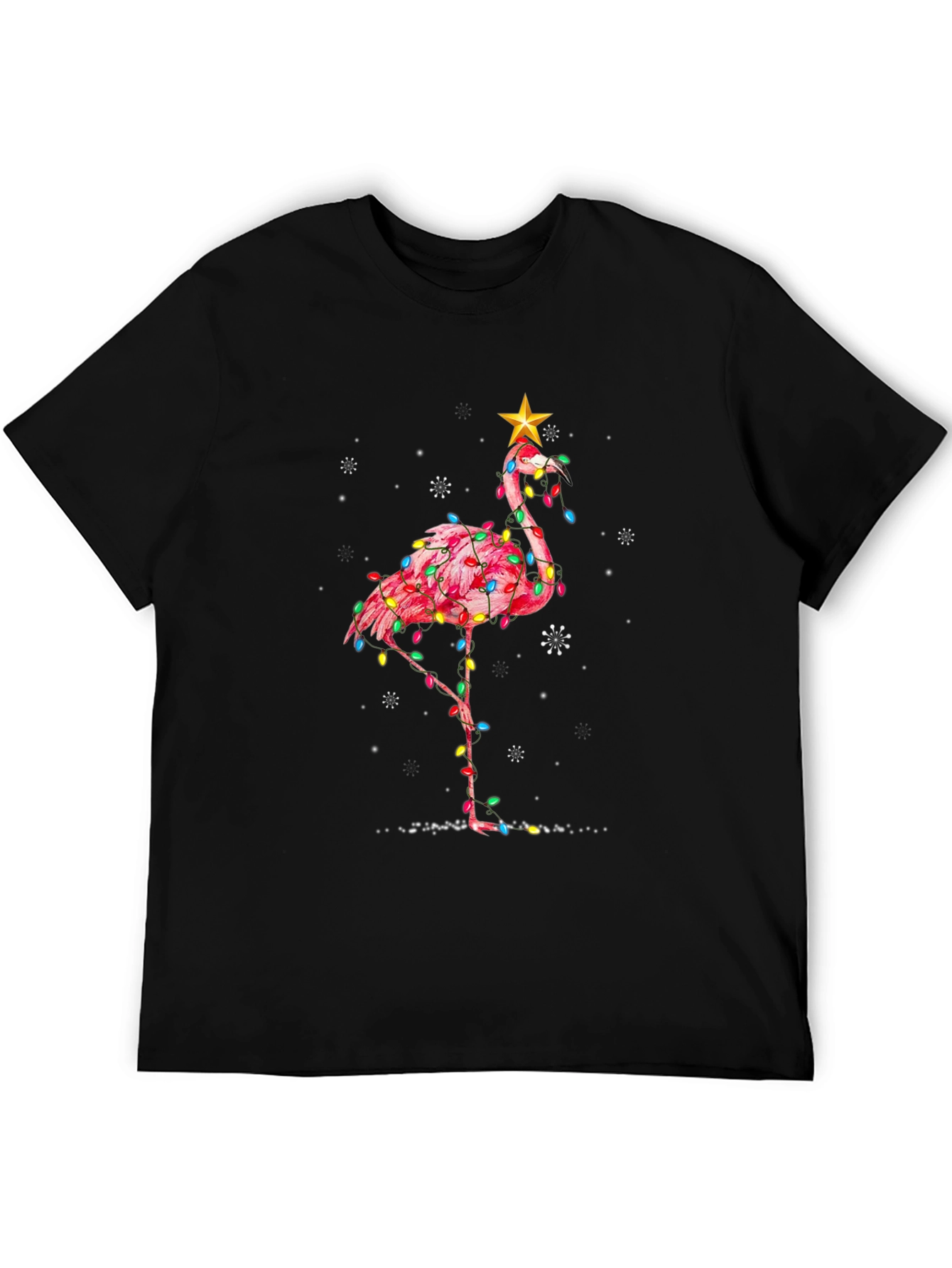 Festive Flamingo T-Shirt