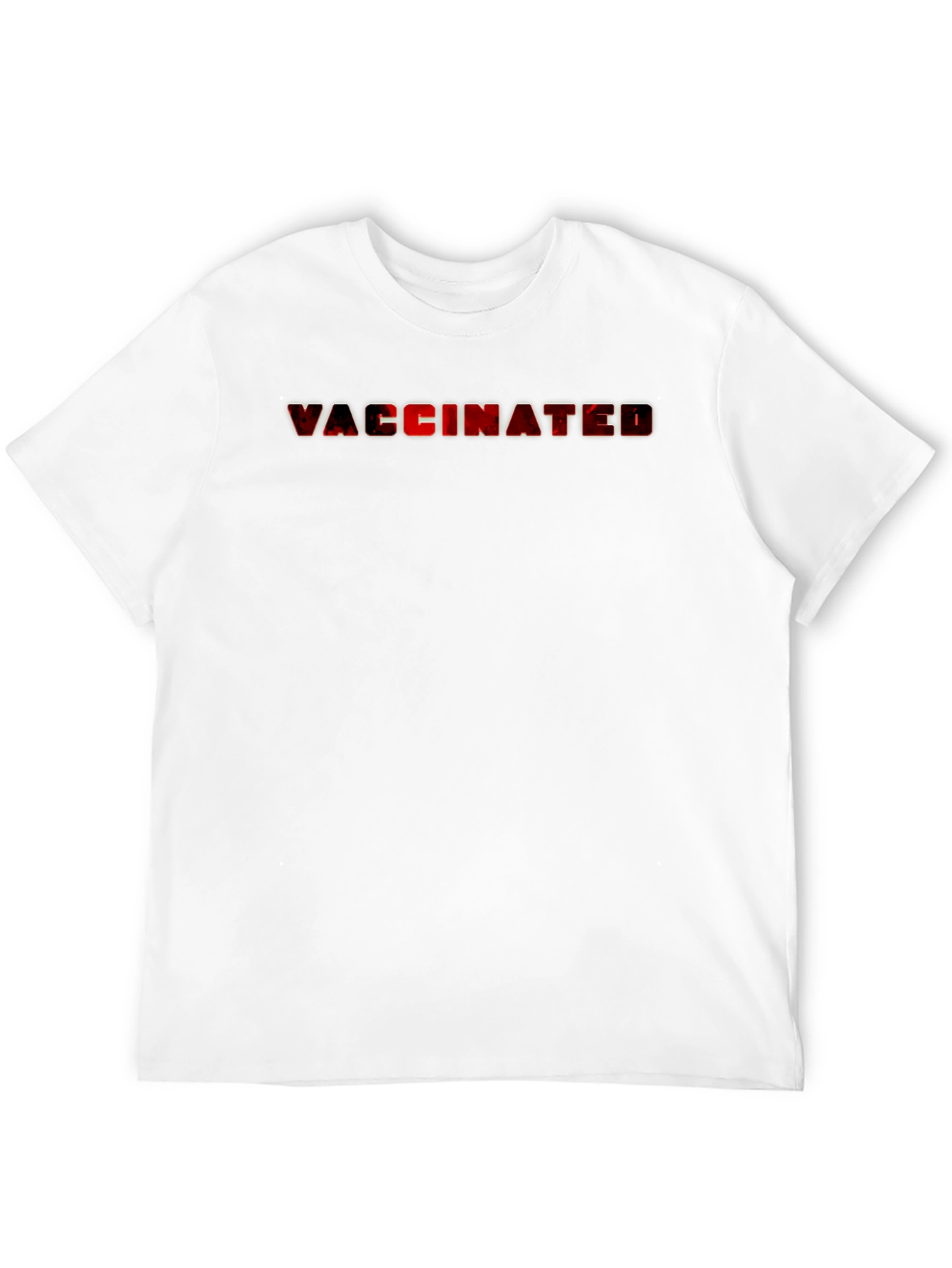 Vaccinated Black T-Shirt - Stand Proud & Protected!