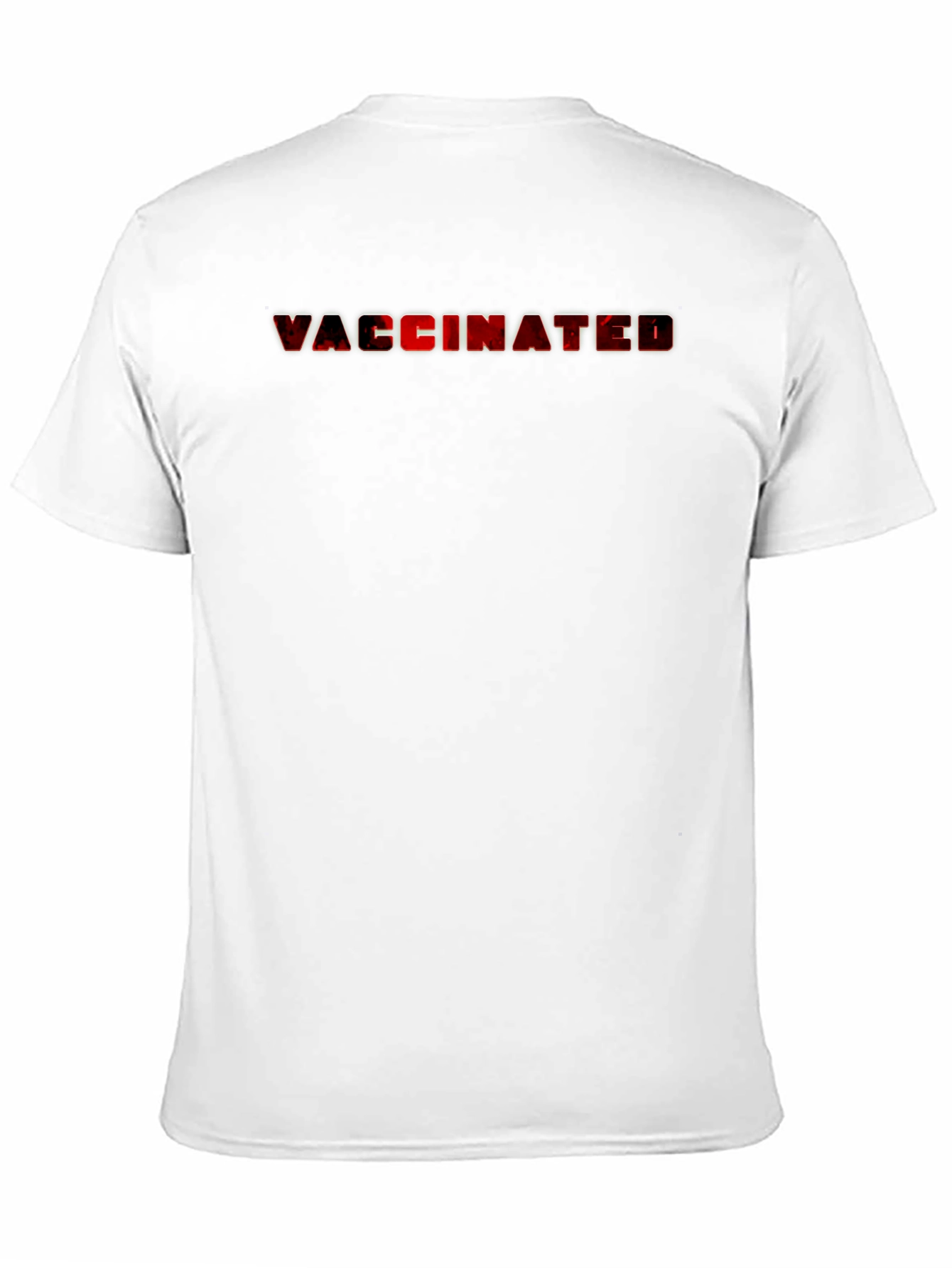 Vaccinated Black T-Shirt - Stand Proud & Protected!