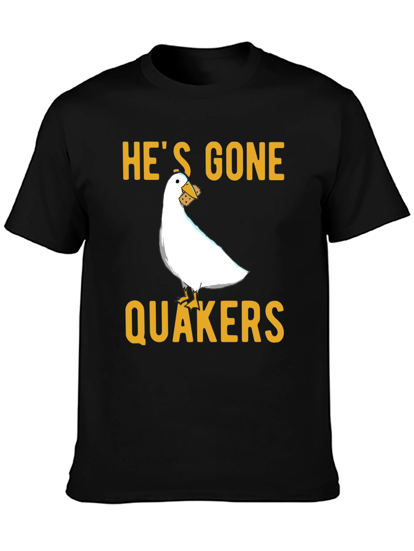 Hes Gone Quakers T-Shirt