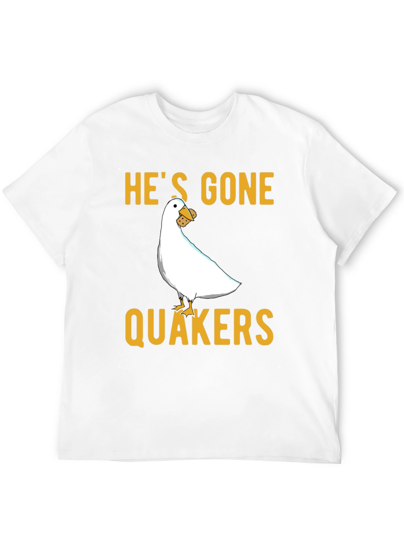 Hes Gone Quakers T-Shirt