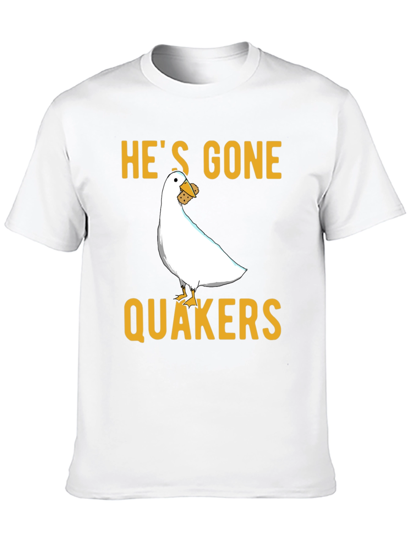 Hes Gone Quakers T-Shirt