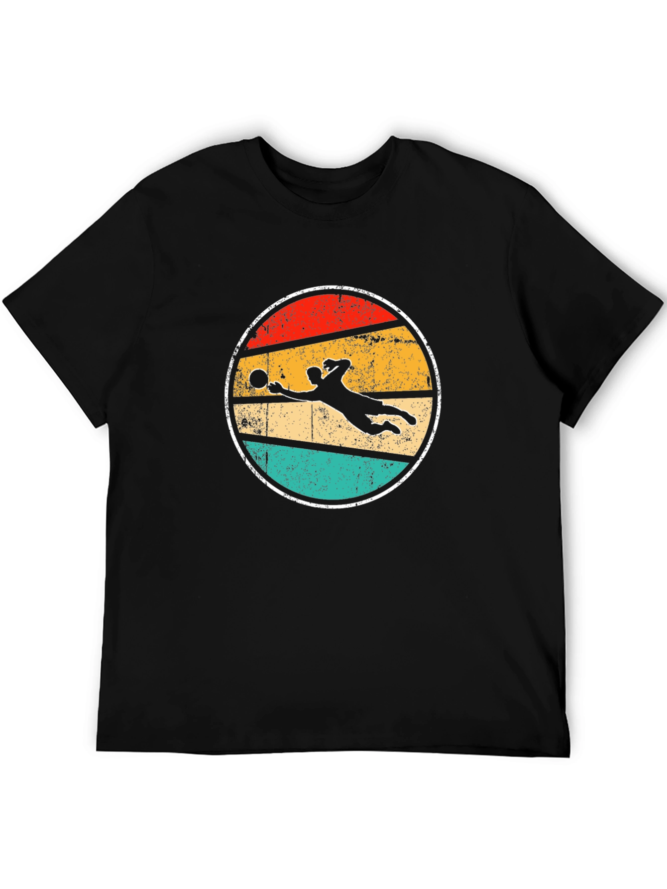 Retro Volleyball Player Graphic Tee