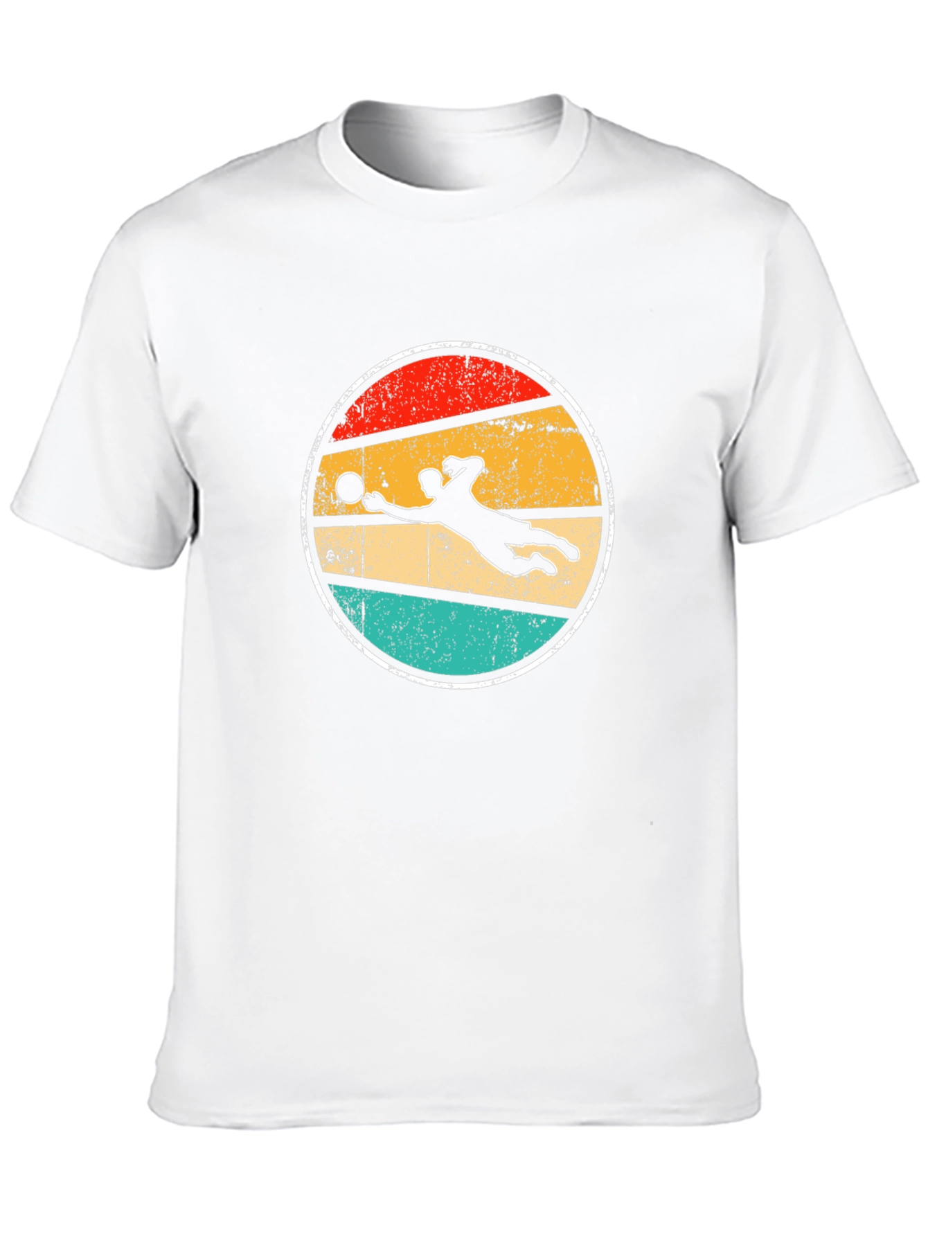 Retro Volleyball Player Graphic Tee