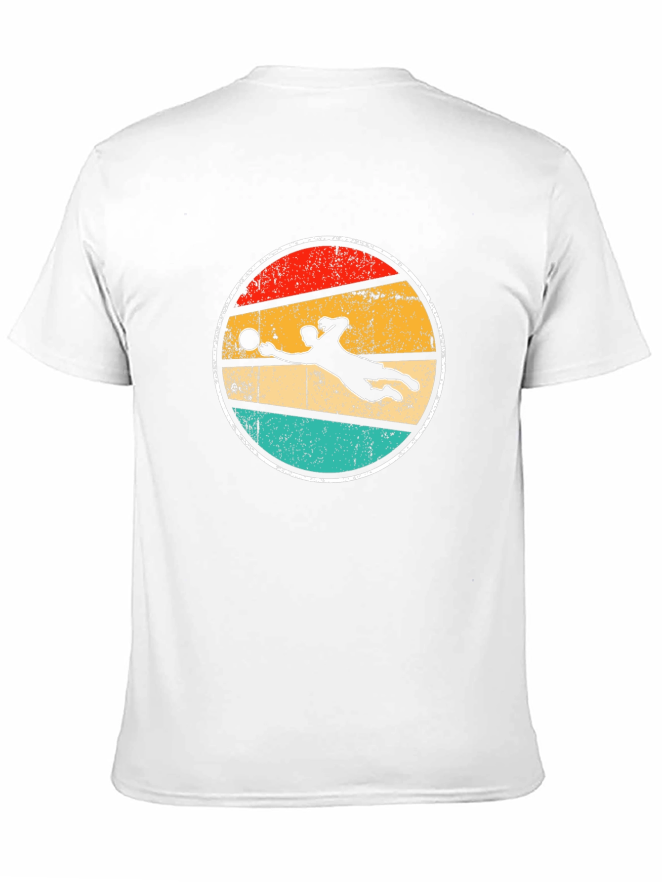 Retro Volleyball Player Graphic Tee