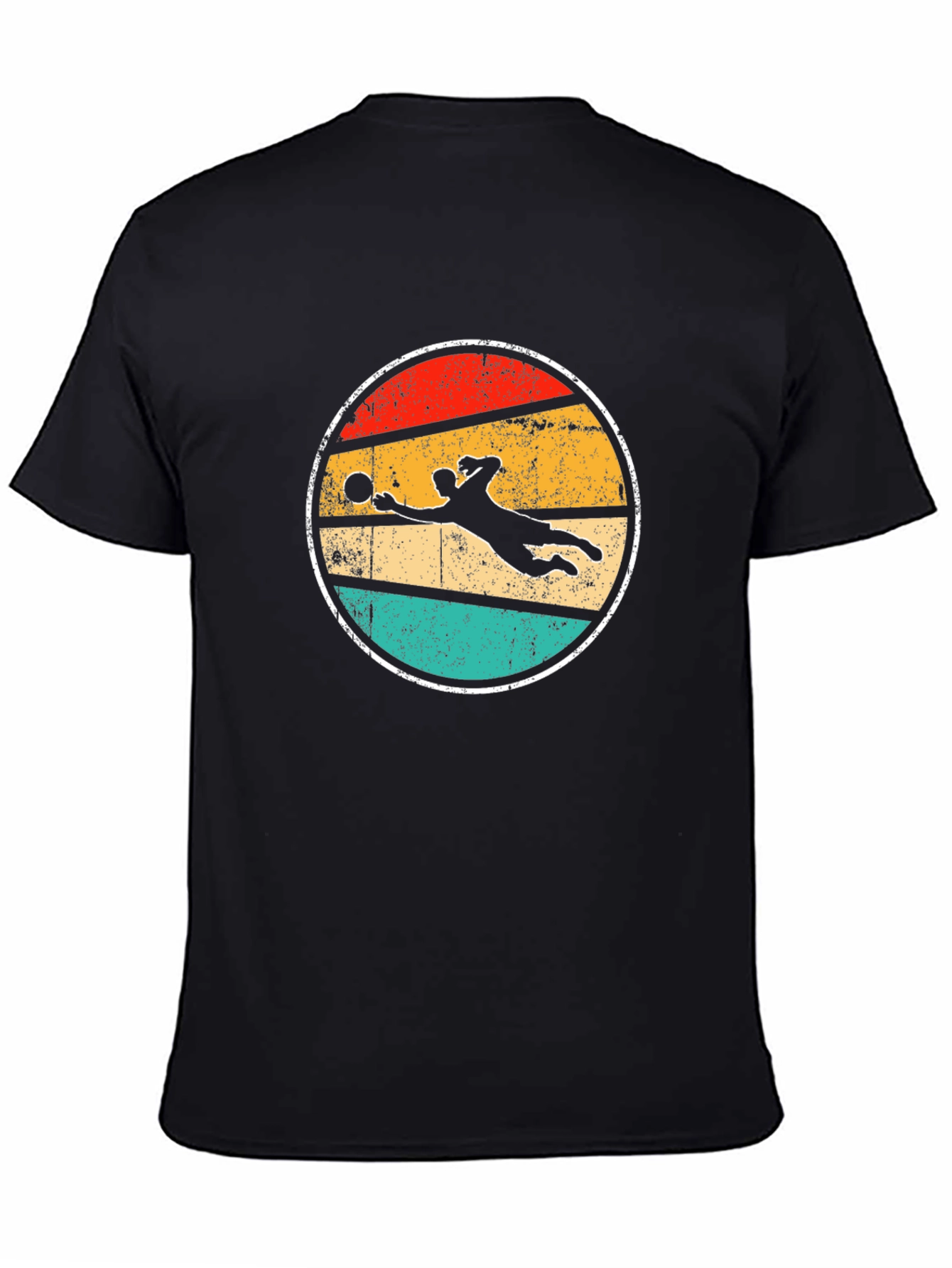 Retro Volleyball Player Graphic Tee