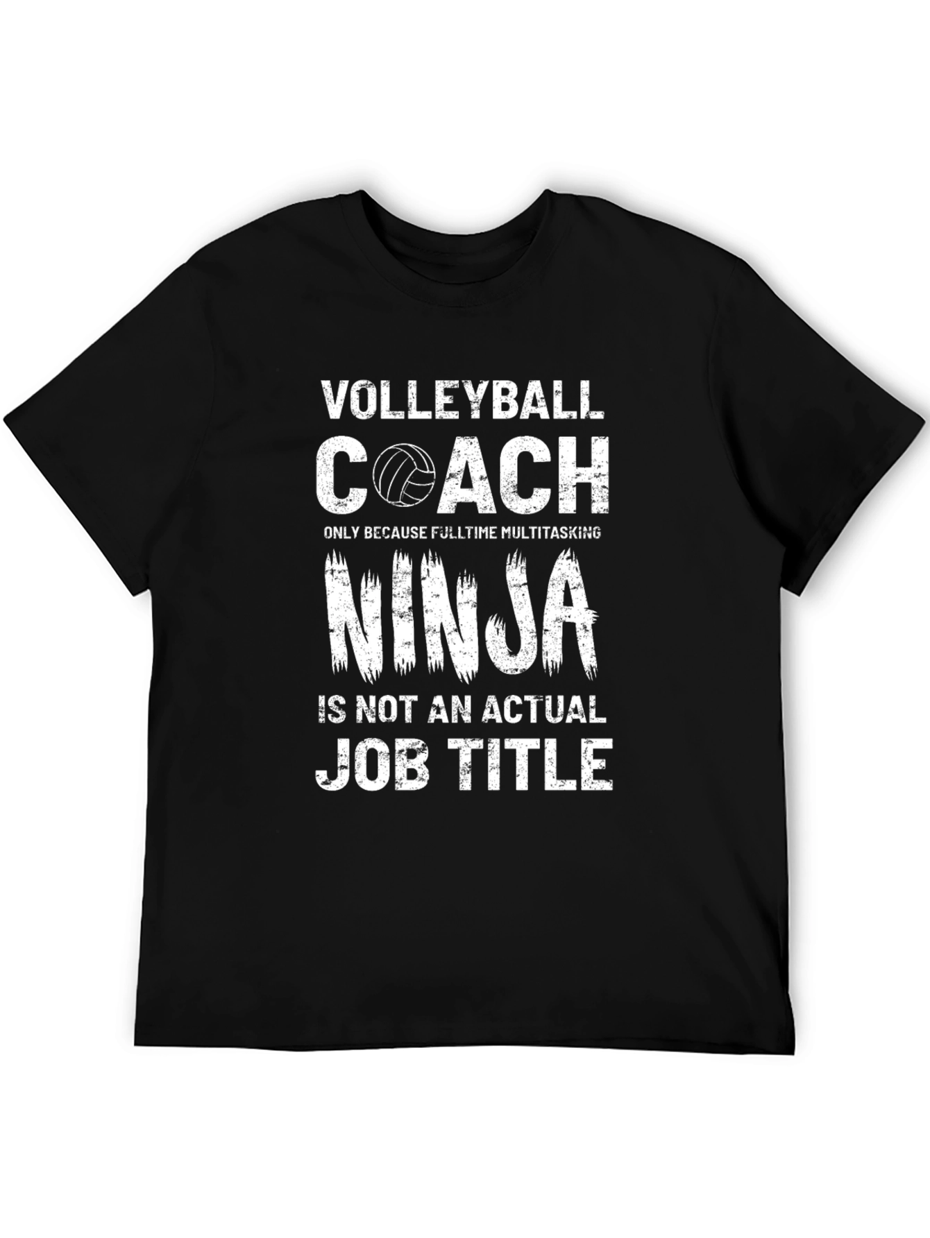 Volleyball Coach Ninja T-Shirt