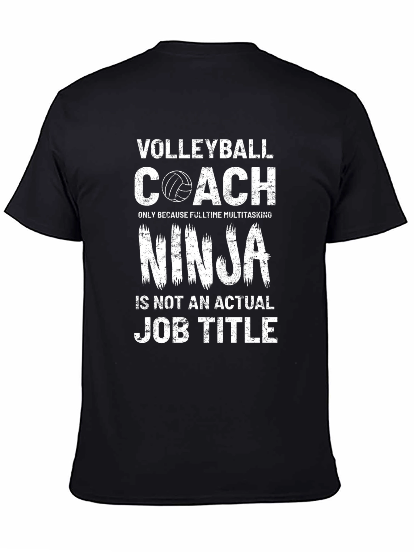 Volleyball Coach Ninja T-Shirt