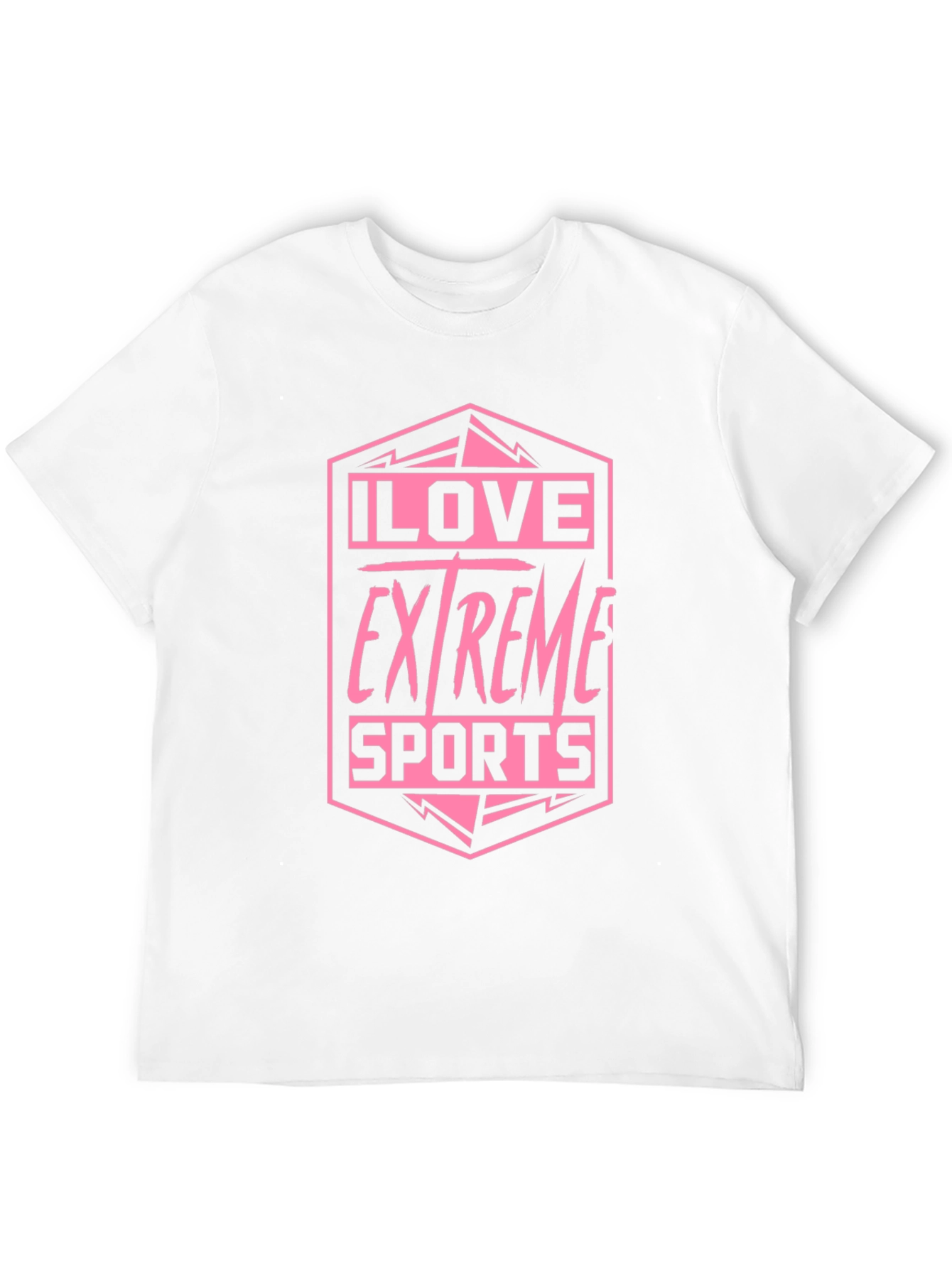 I Love Extreme Sports Graphic Tee - Black