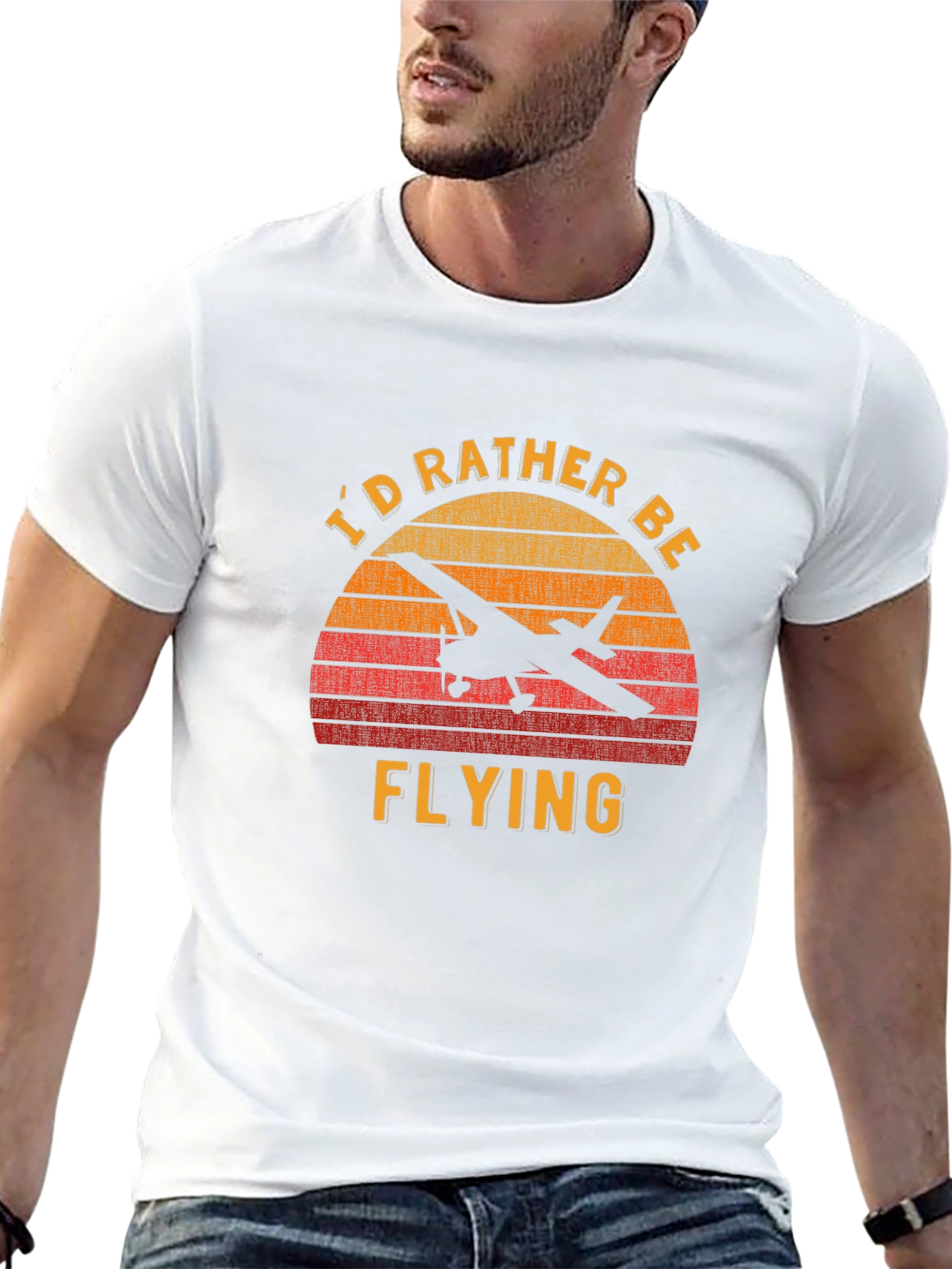 Id Rather Be Flying T-Shirt