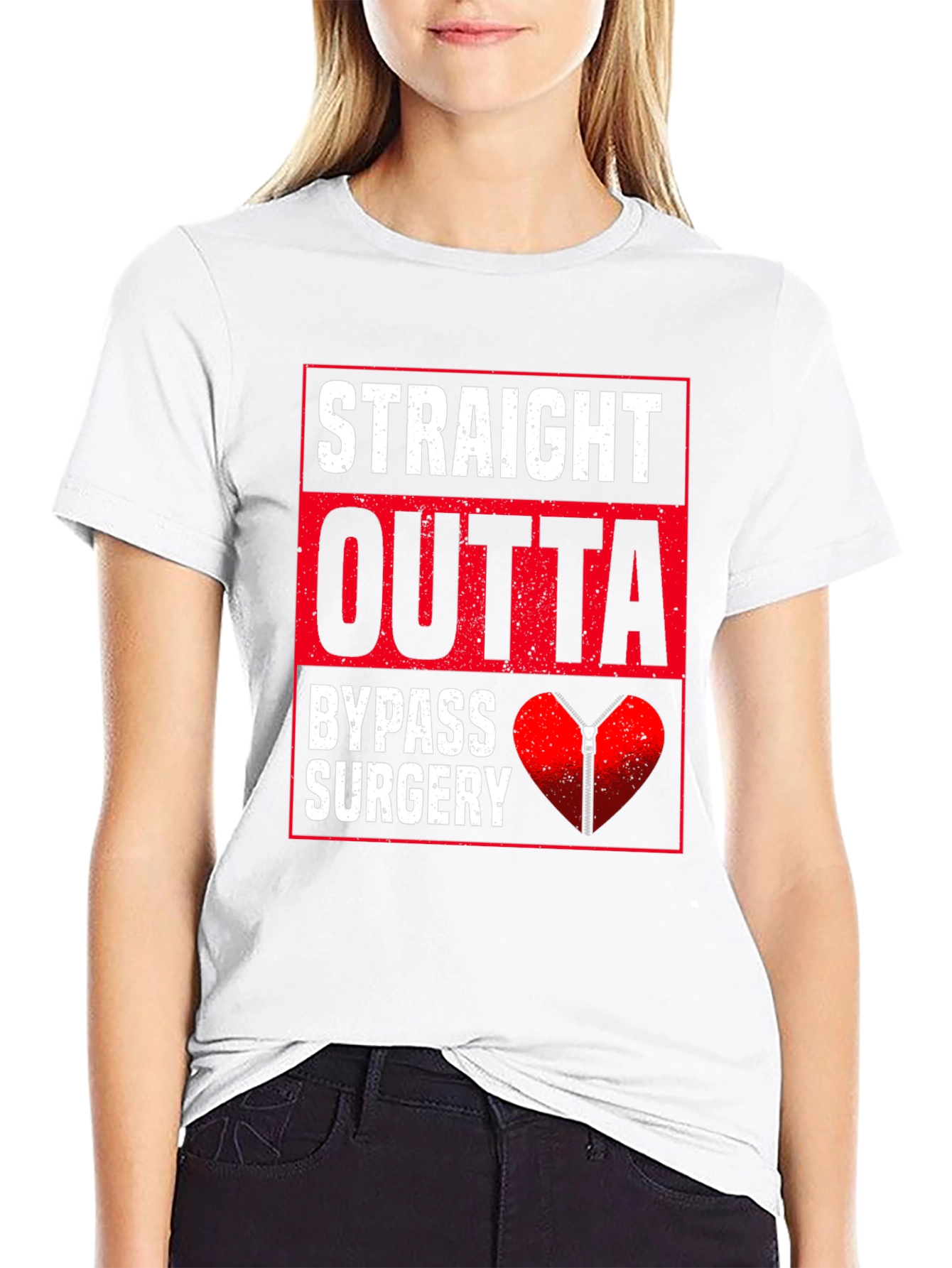 Straight Outta Bypass Surgery Graphic Tee