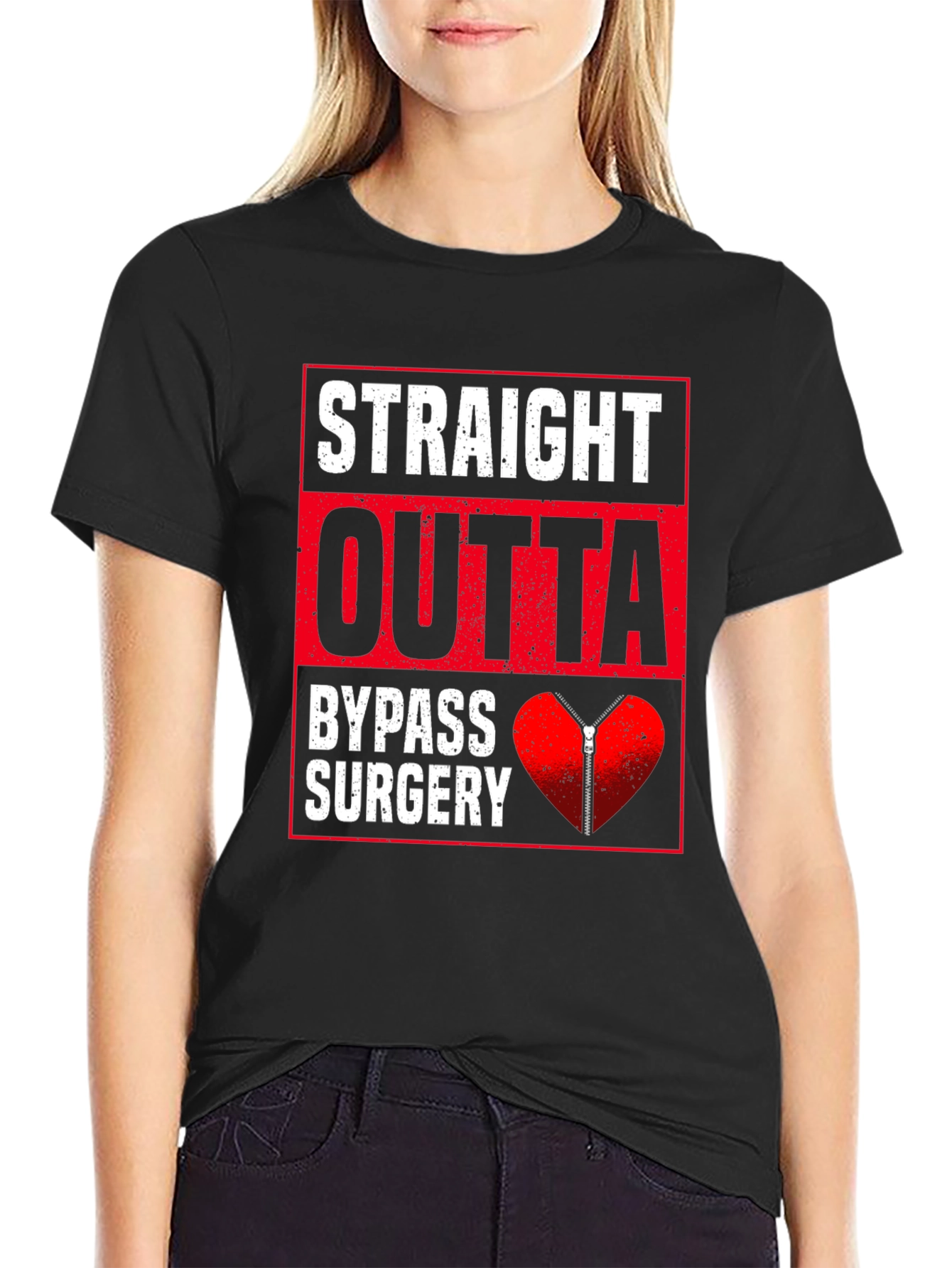 Straight Outta Bypass Surgery Graphic Tee
