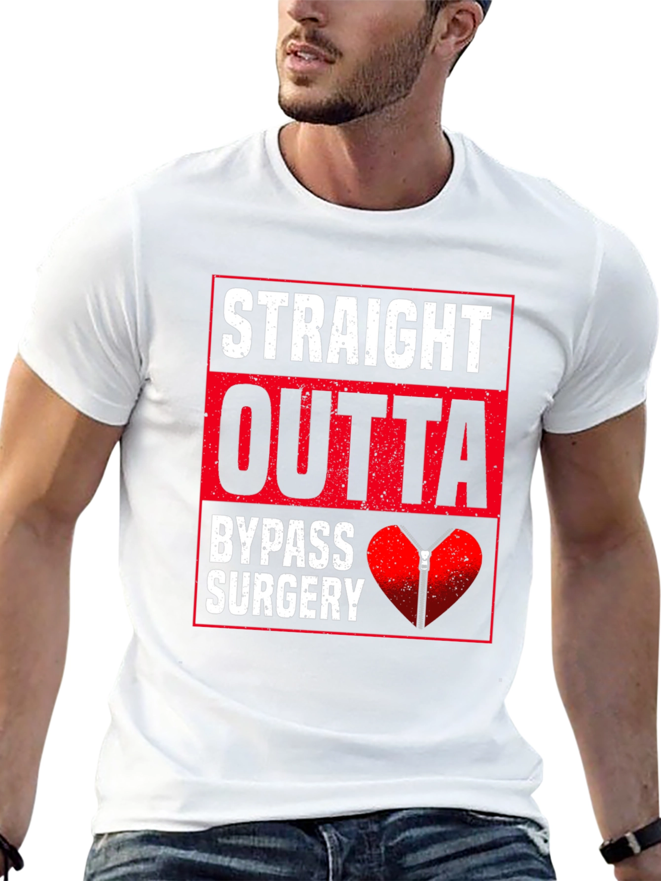 Straight Outta Bypass Surgery Graphic Tee