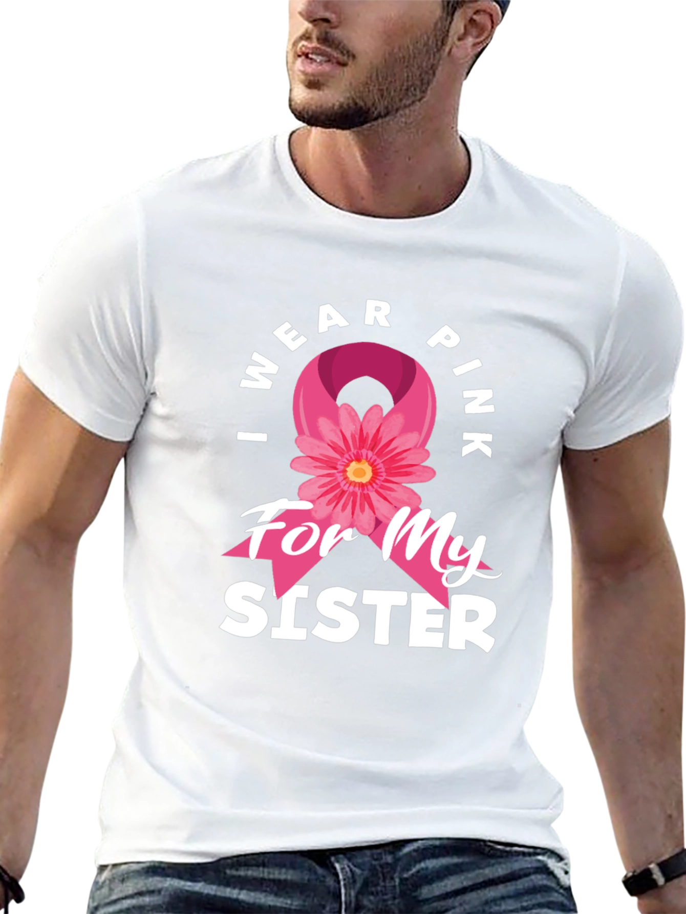 I Wear Pink For My Sister T-Shirt