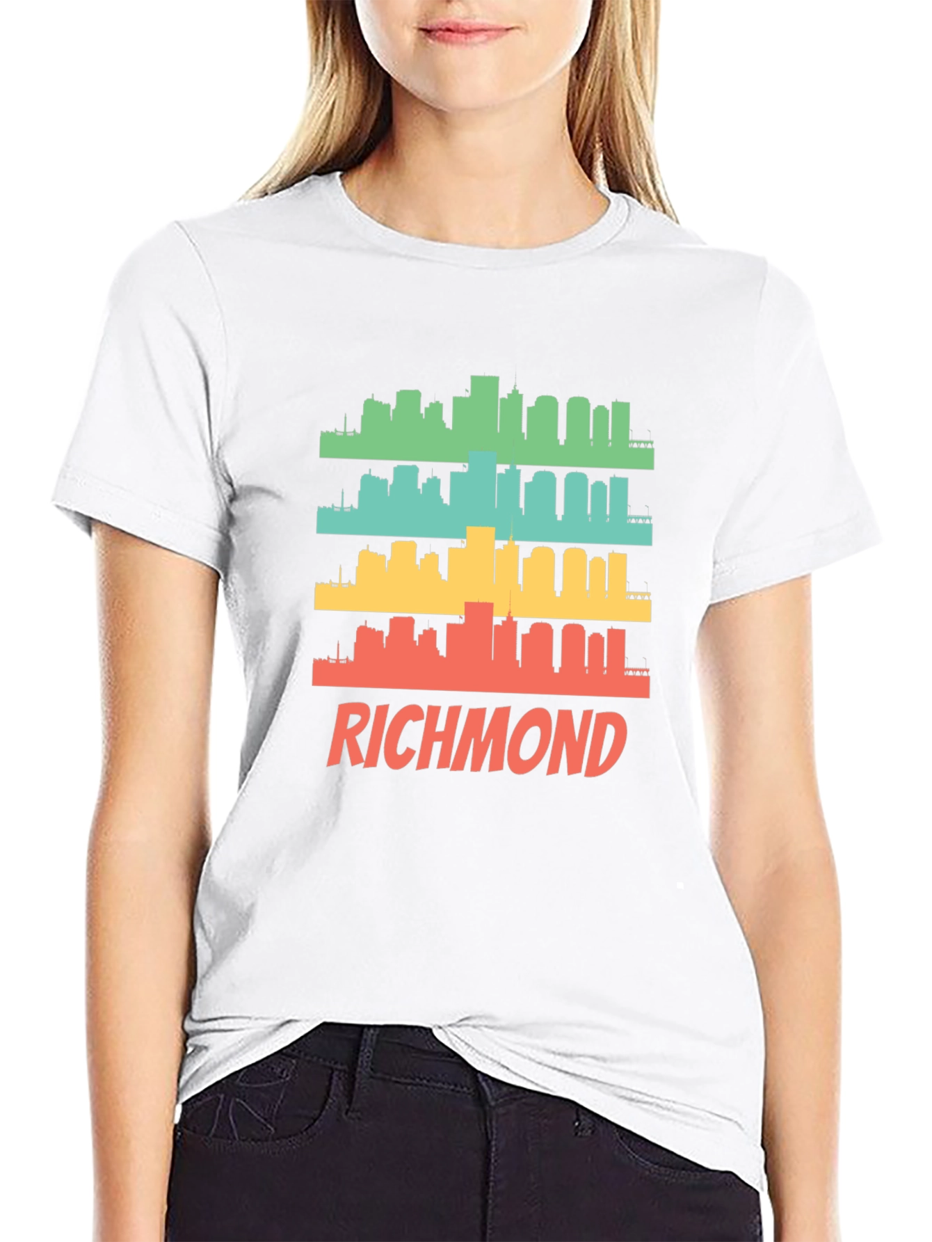 Richmond Retro Skyline T-Shirt