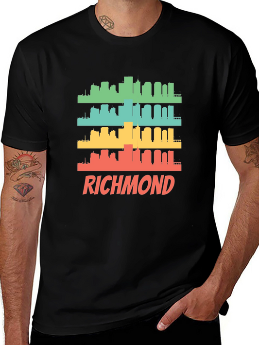 Richmond Retro Skyline T-Shirt
