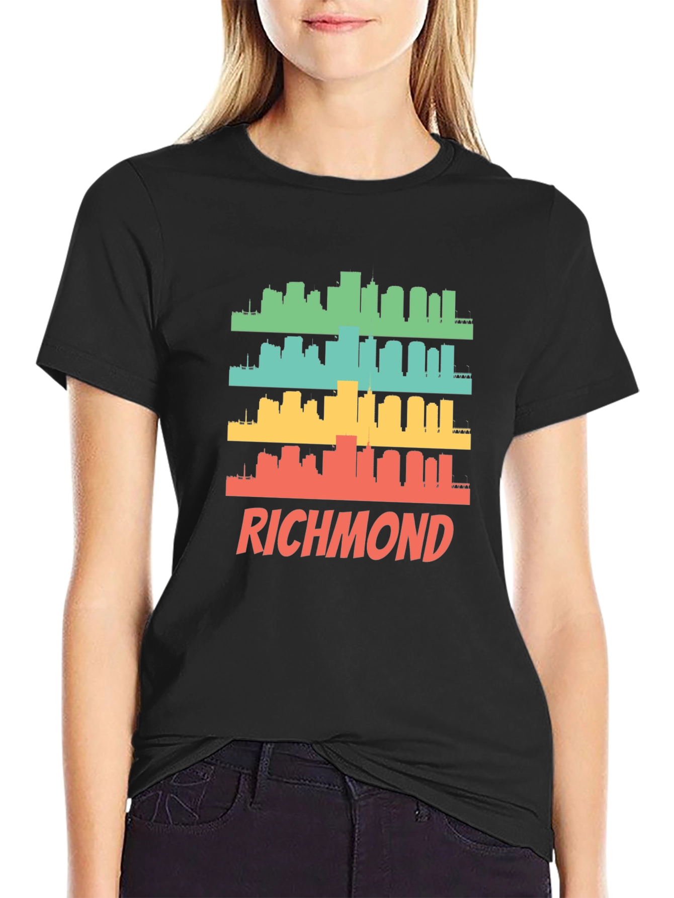 Richmond Retro Skyline T-Shirt
