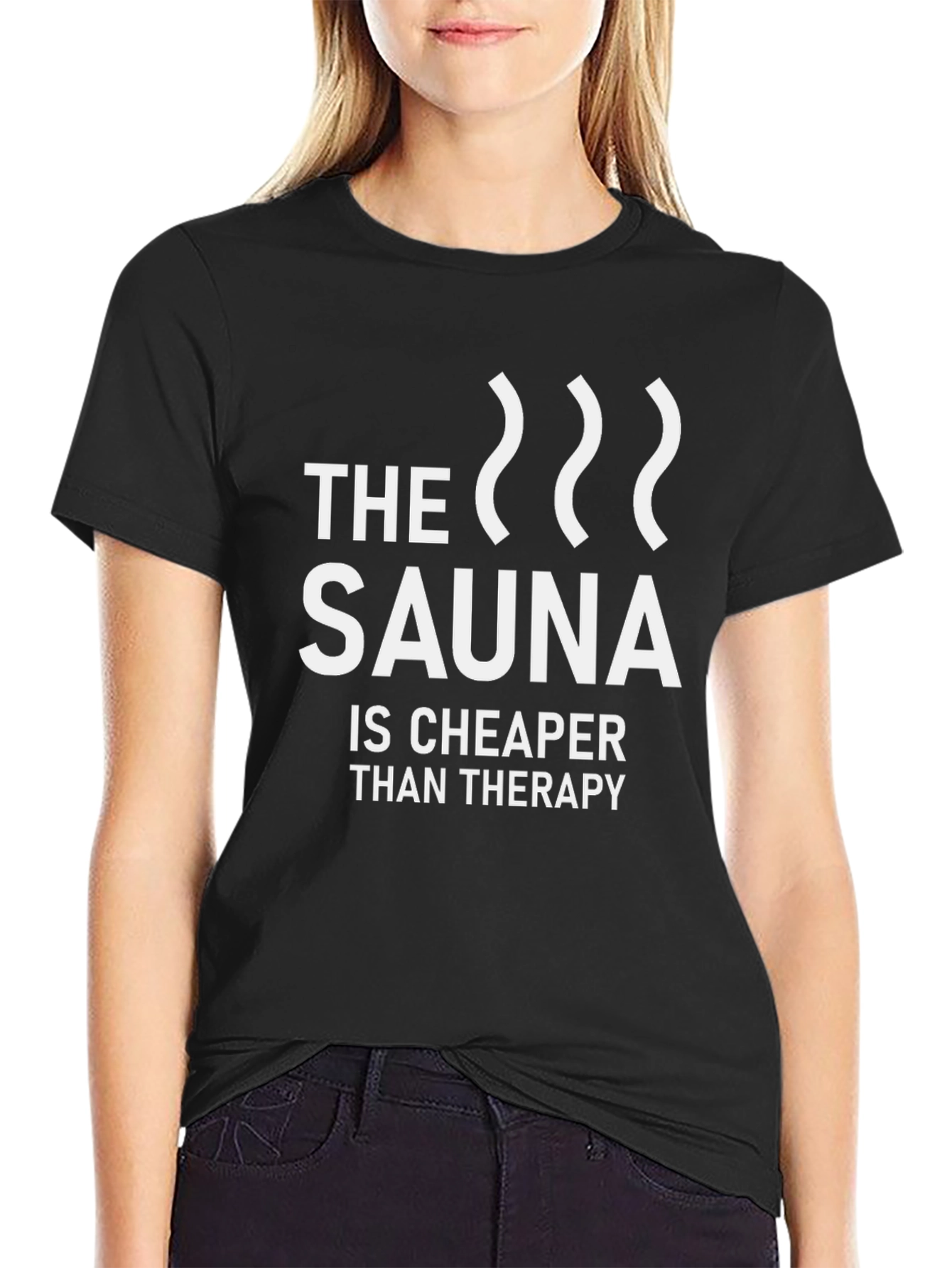 Sauna Therapy Funny Graphic Tee