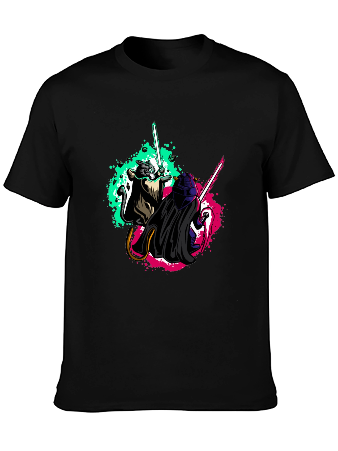 Star Wars Cat and Vader T-Shirt