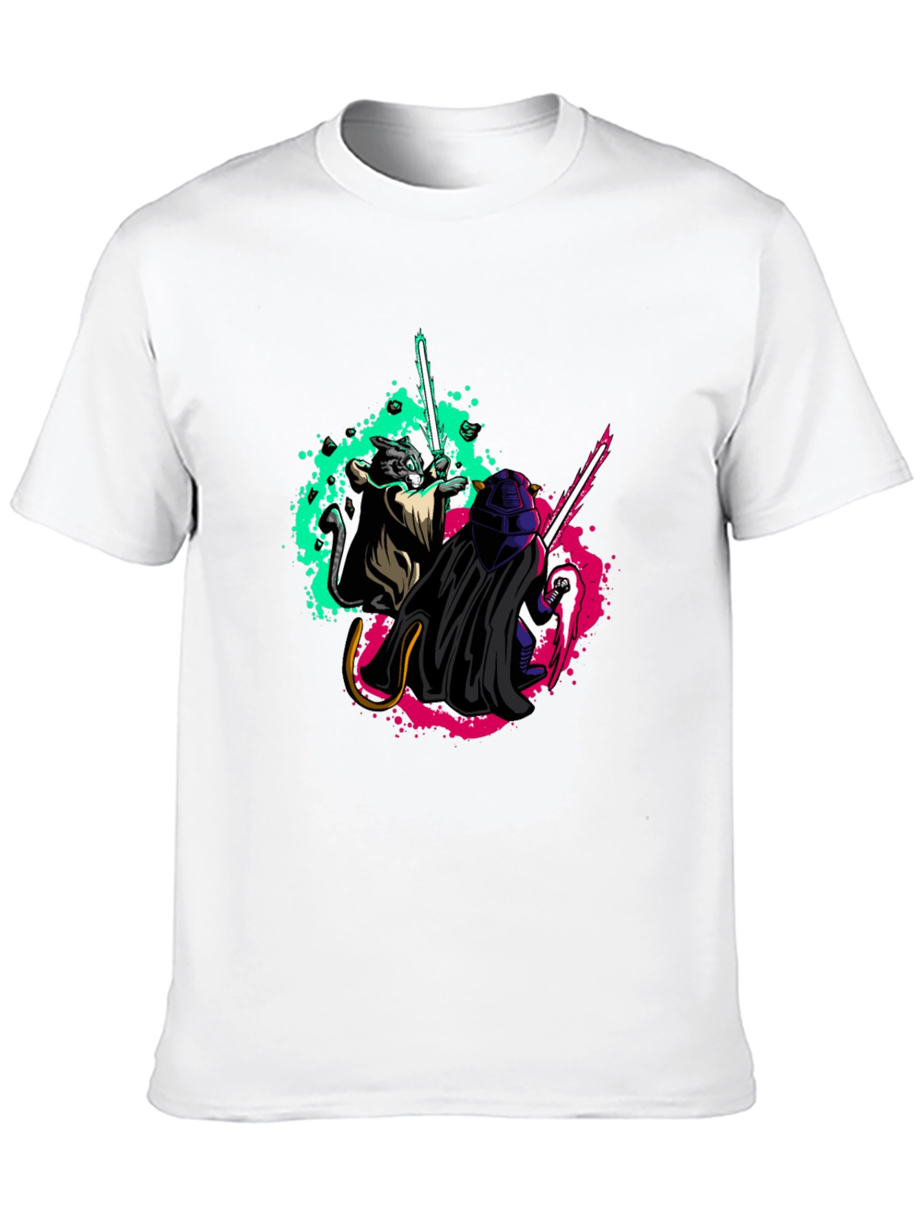 Star Wars Cat and Vader T-Shirt