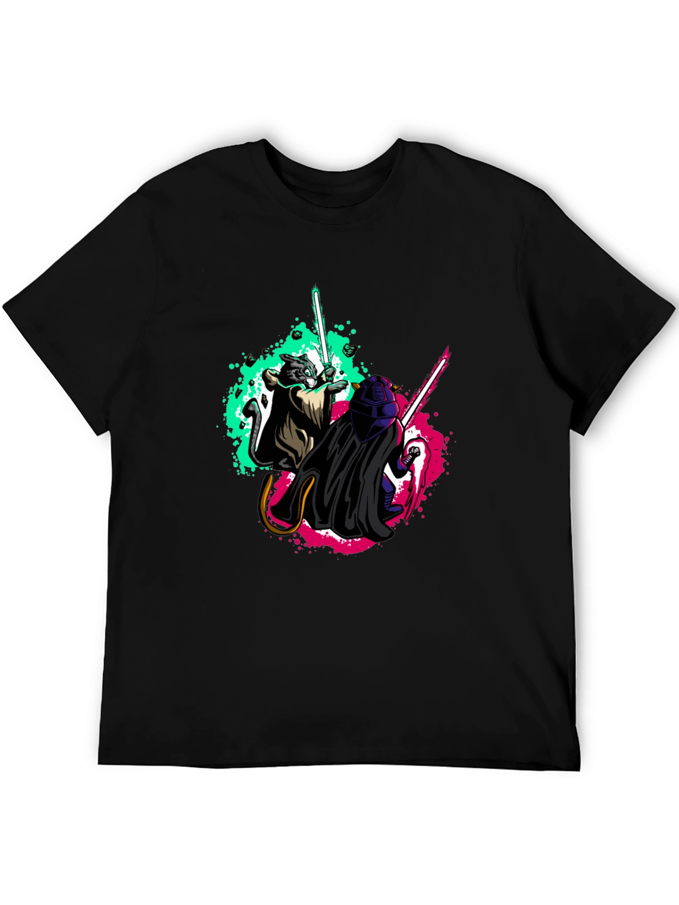 Star Wars Cat and Vader T-Shirt