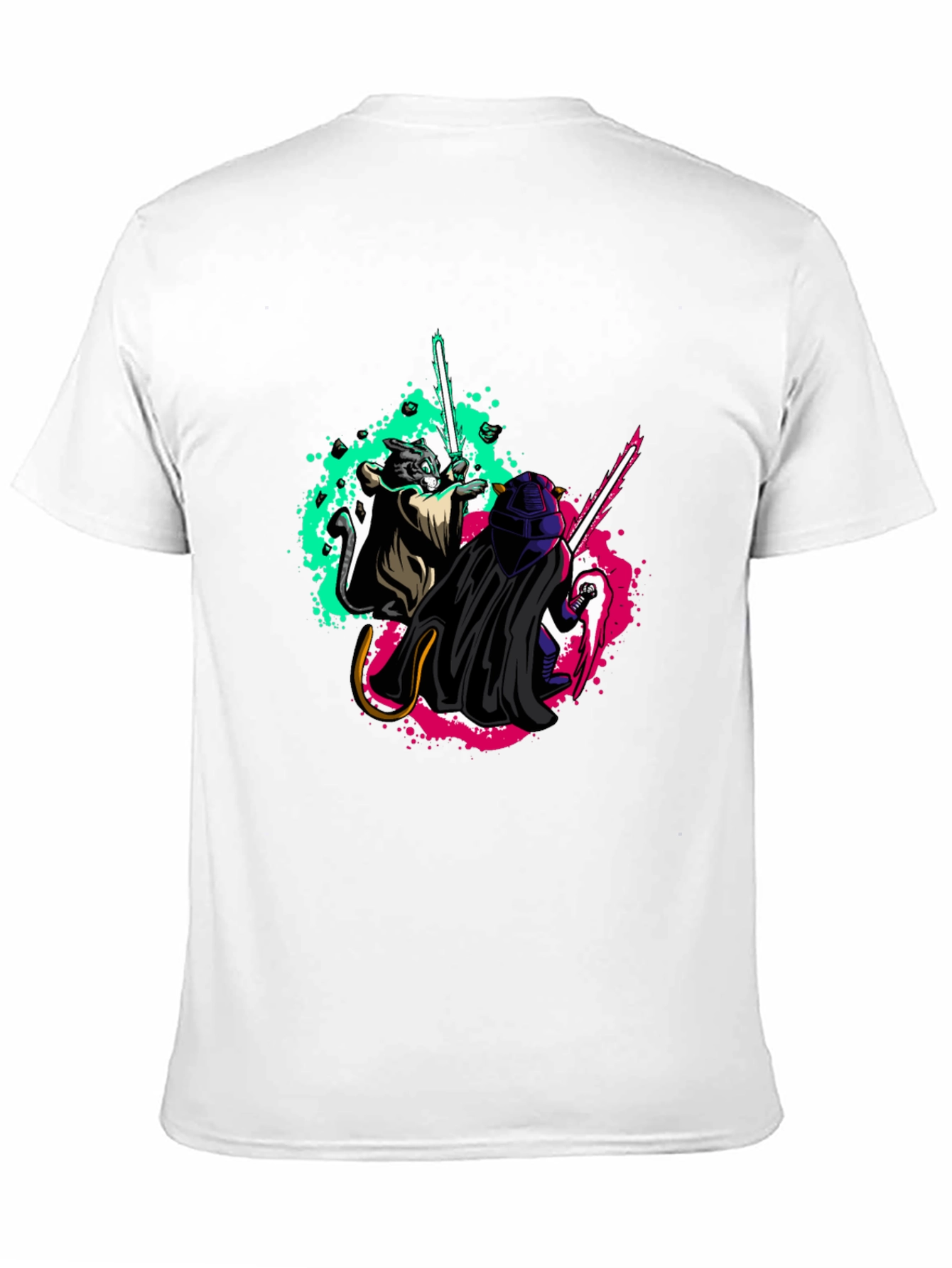 Star Wars Cat and Vader T-Shirt