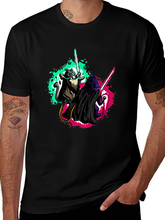 Star Wars Cat and Vader T-Shirt