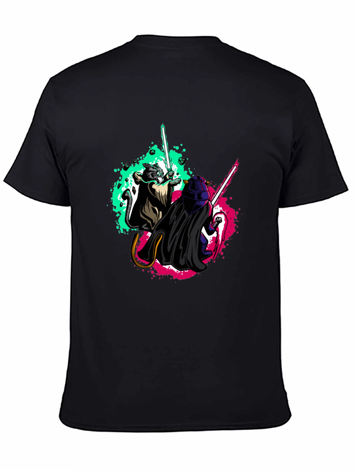 Star Wars Cat and Vader T-Shirt