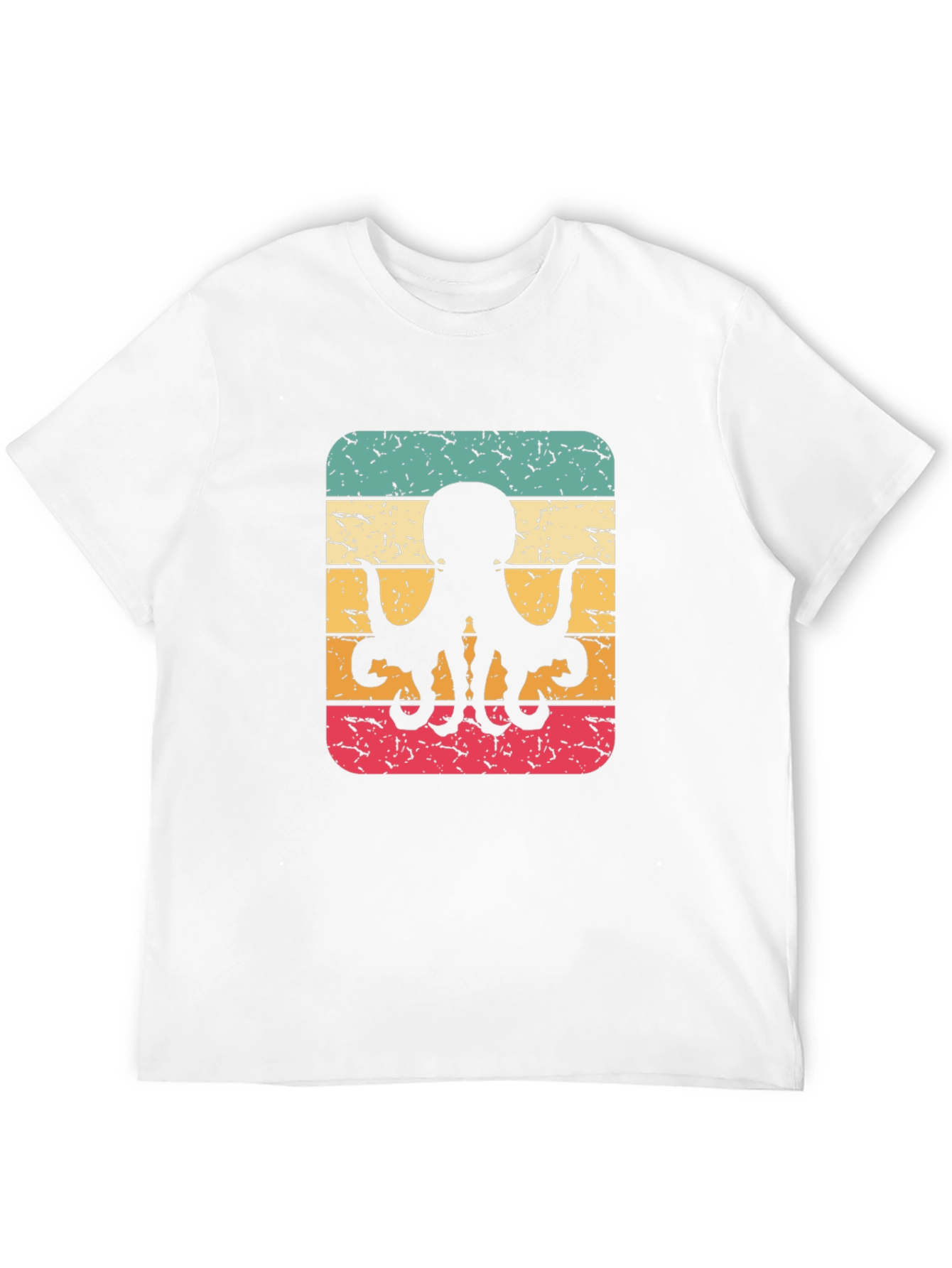 Retro Octopus Graphic T-Shirt