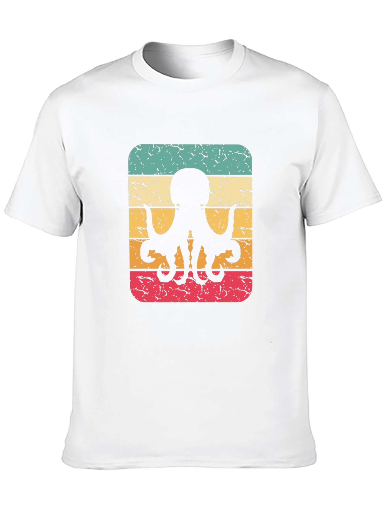 Retro Octopus Graphic T-Shirt