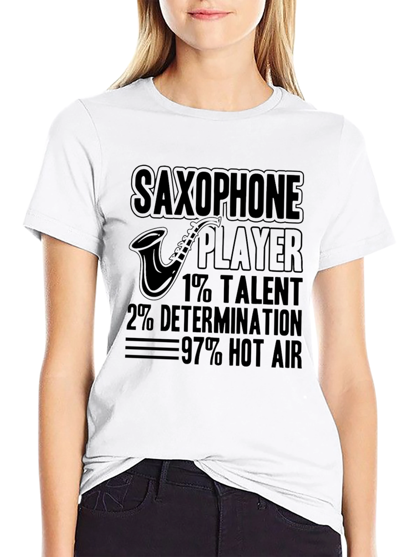 Saxophone Player Talent Graphic T-Shirt
