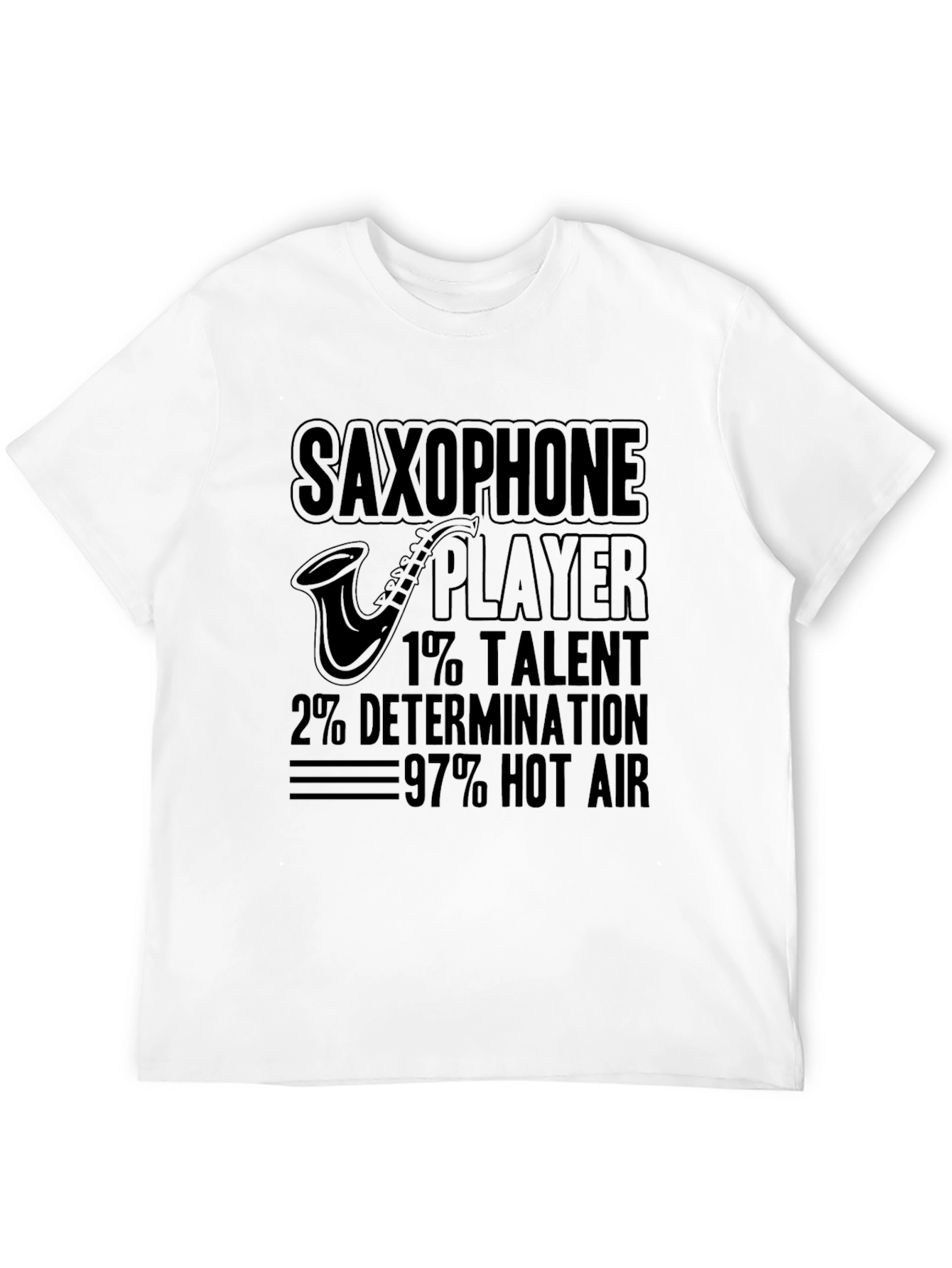 Saxophone Player Talent Graphic T-Shirt