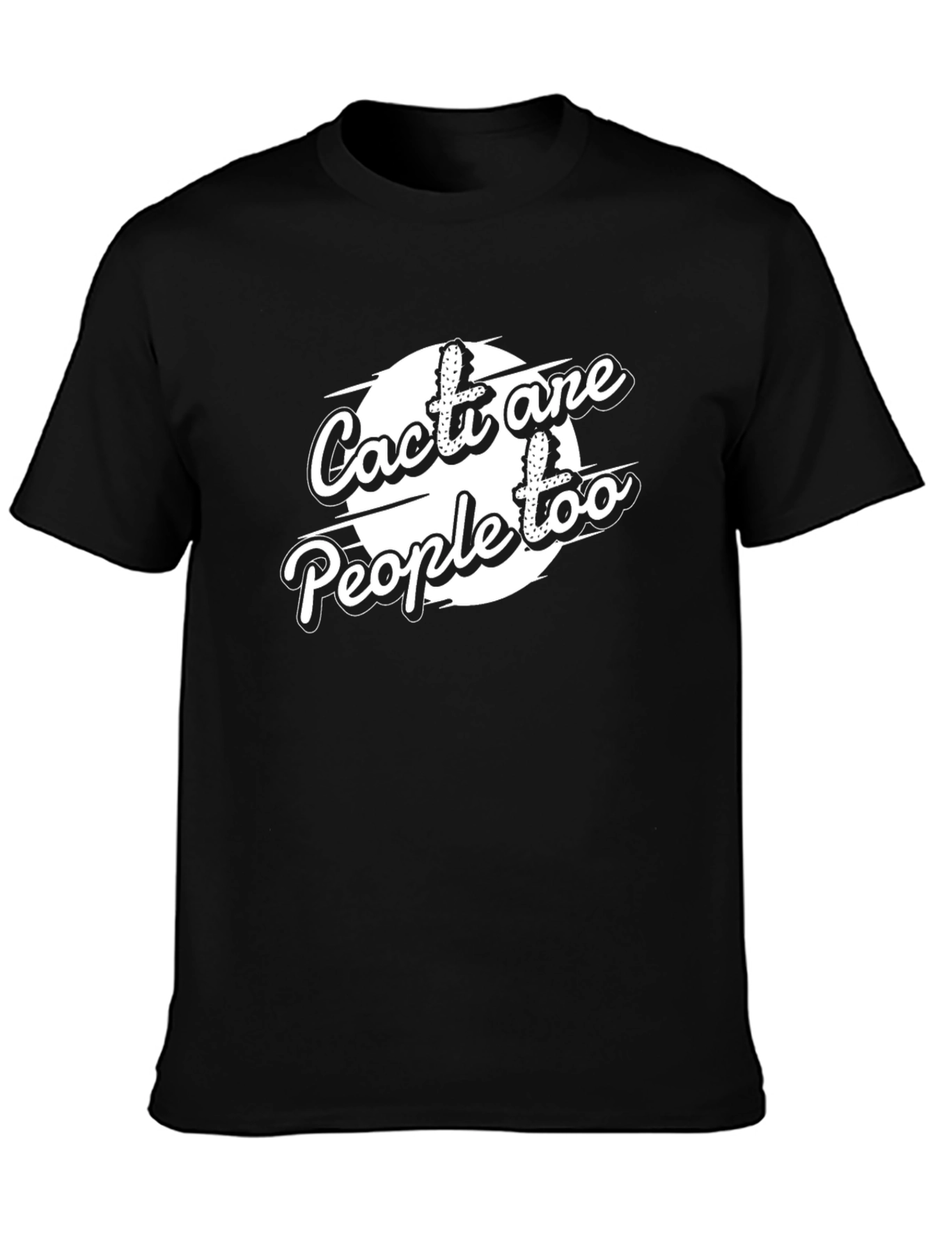 Cacti Are People Too Funny Graphic Tee