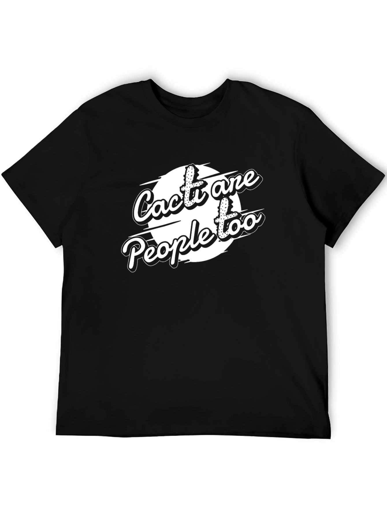 Cacti Are People Too Funny Graphic Tee